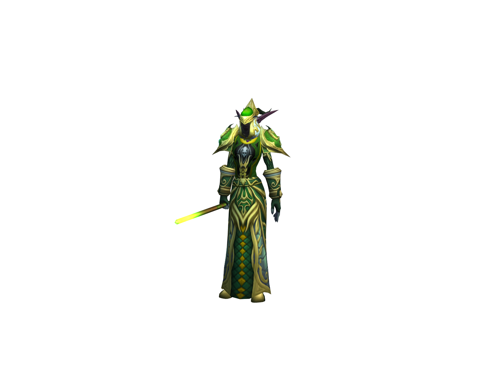 Melissahòórn 3D character render