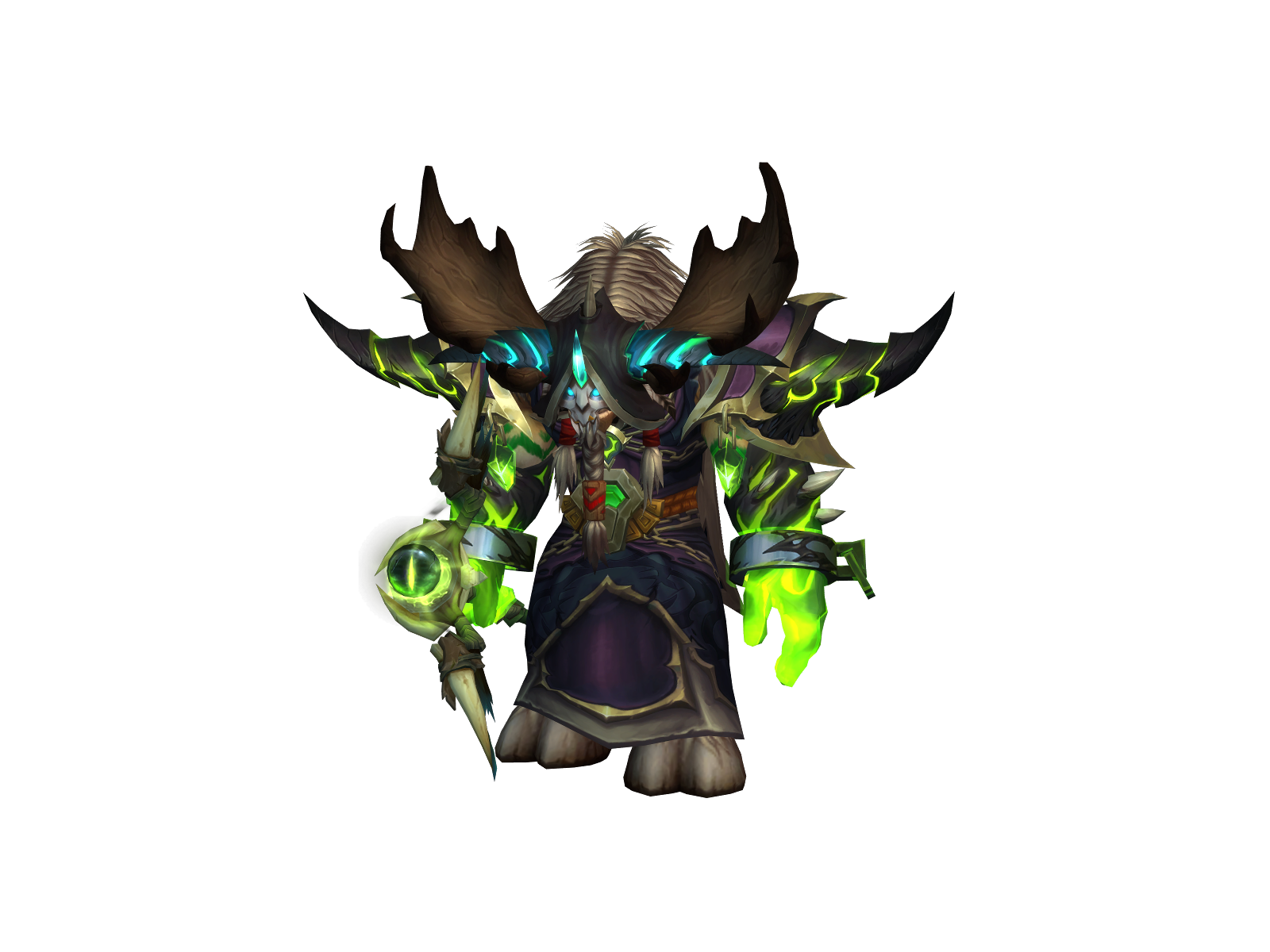 Bláckhànd 3D character render