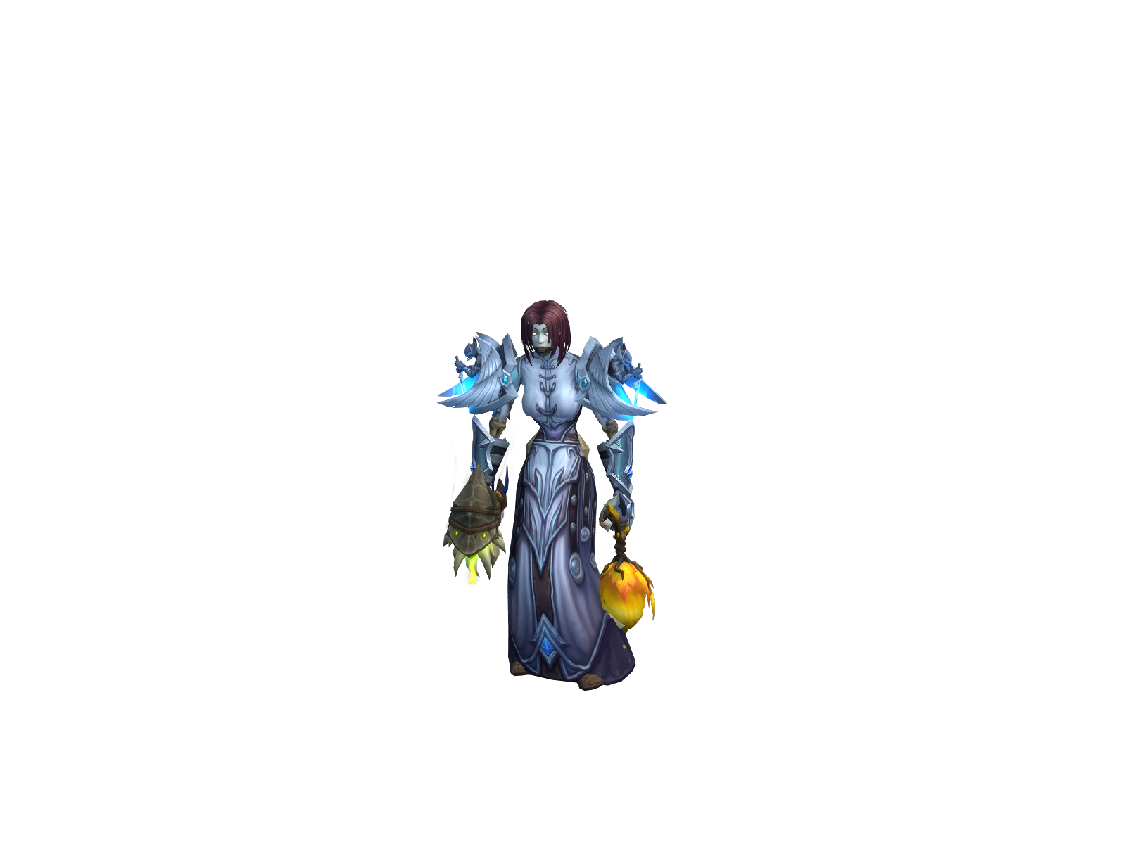 Yuunylól 3D character render