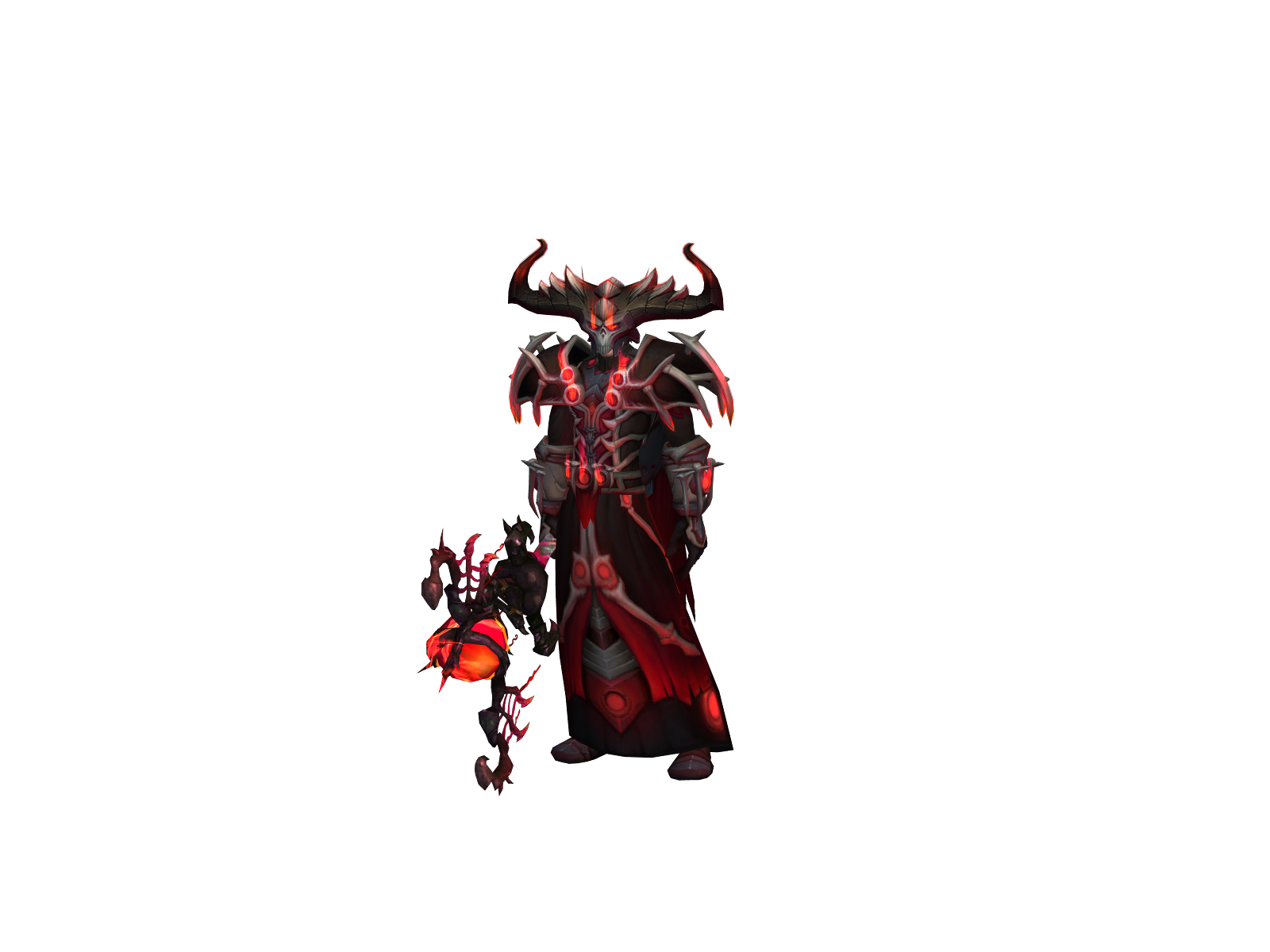 Hennal 3D character render