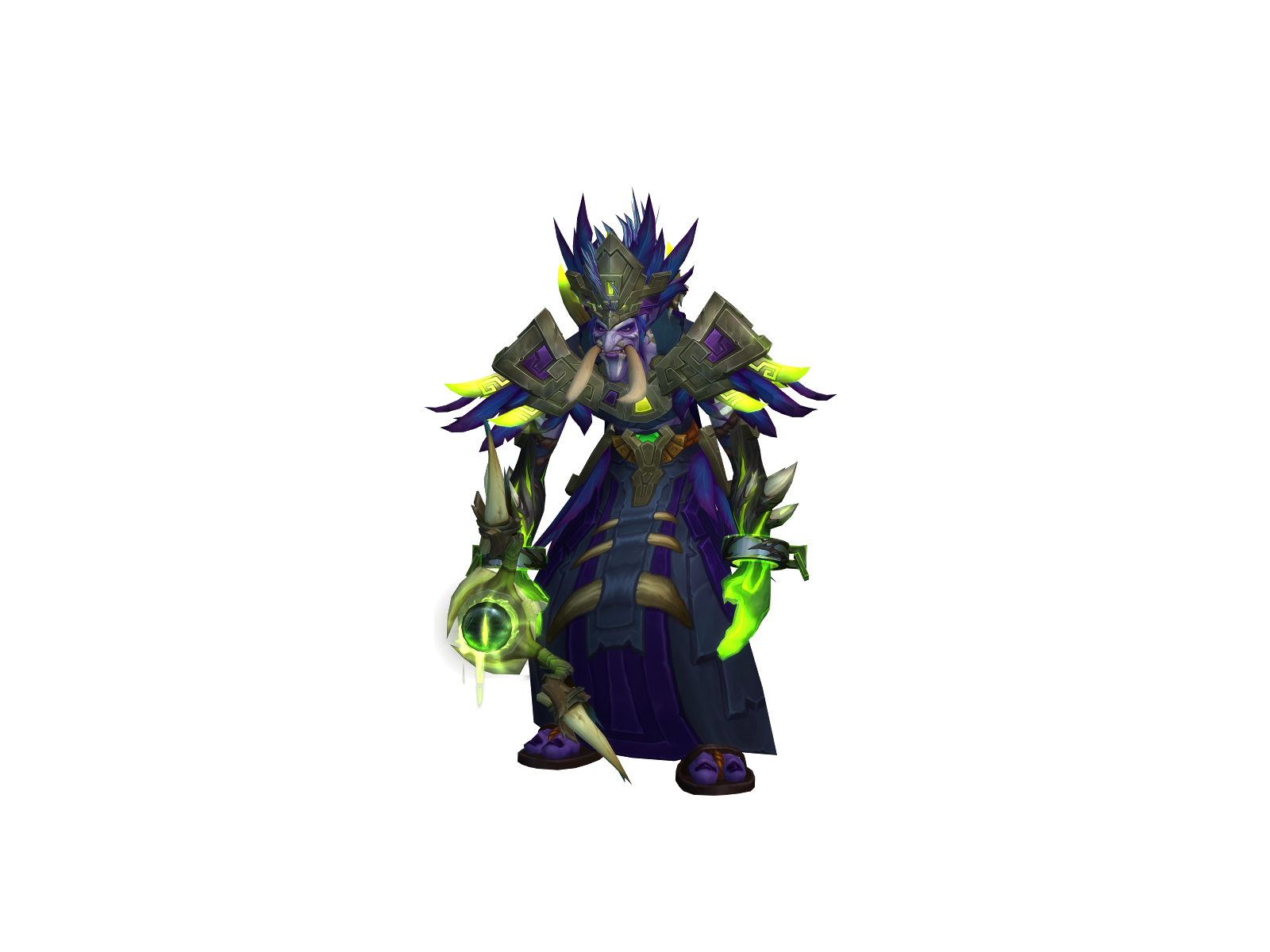 Zulkrimar 3D character render