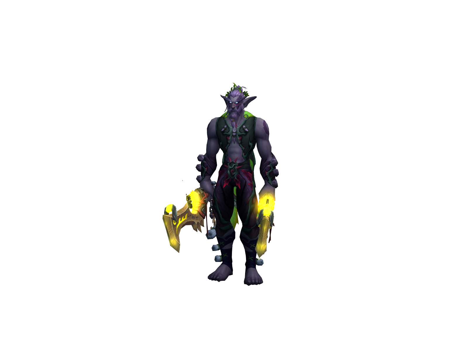 Muianu 3D character render