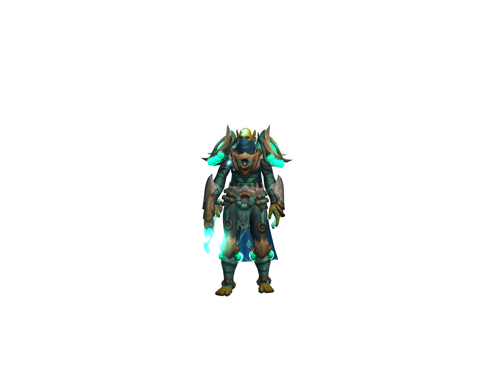 Gecli 3D character render