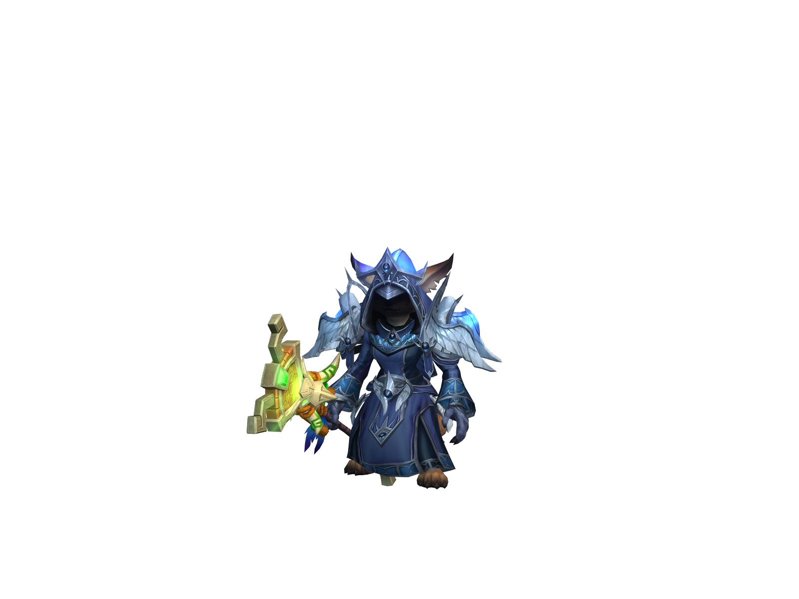 Whíppet 3D character render