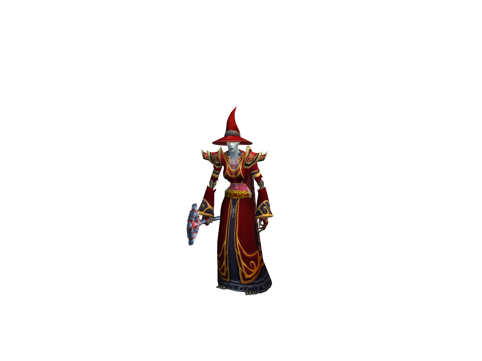 Wavelength 3D character render