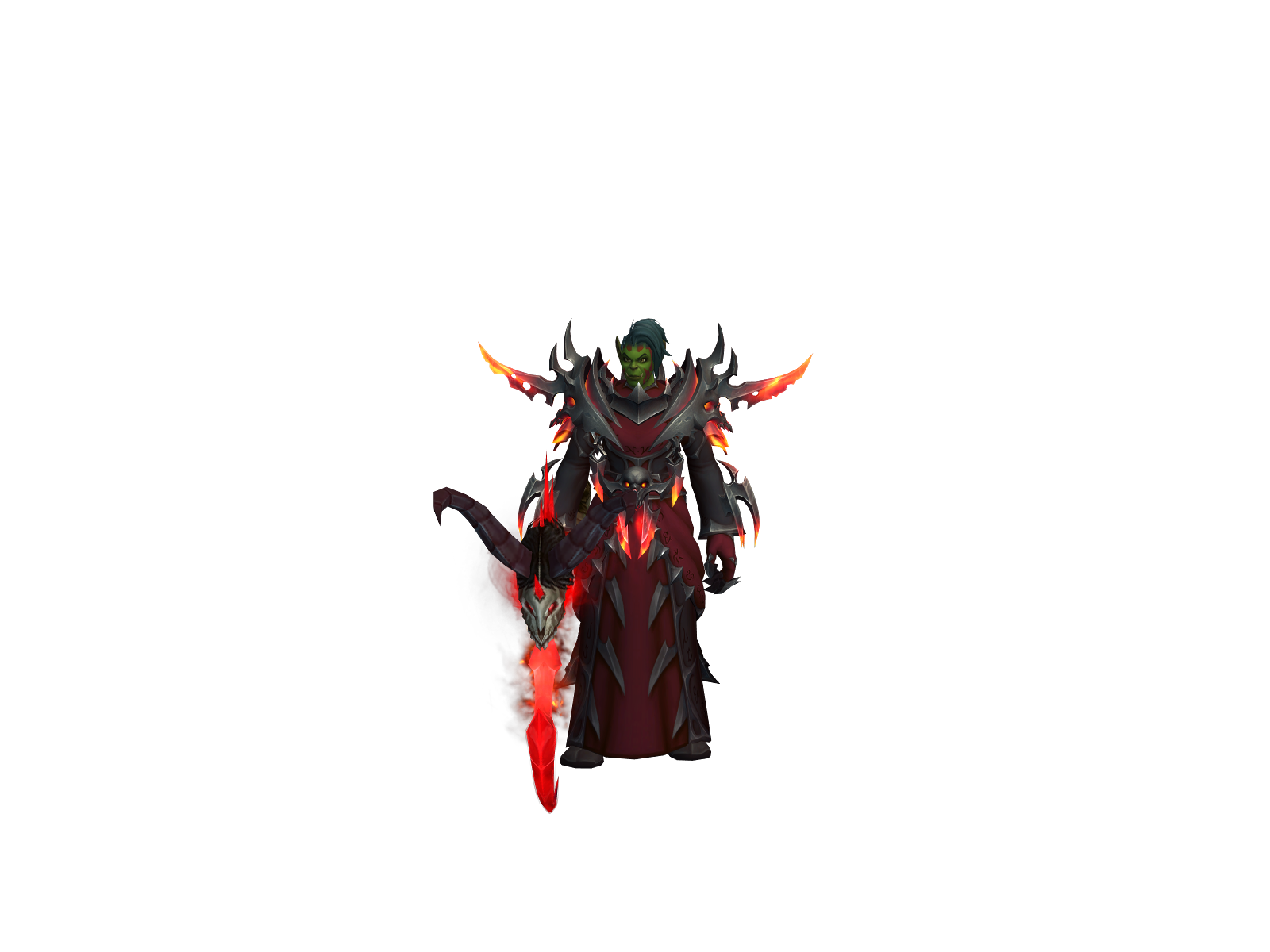 Kharelya 3D character render