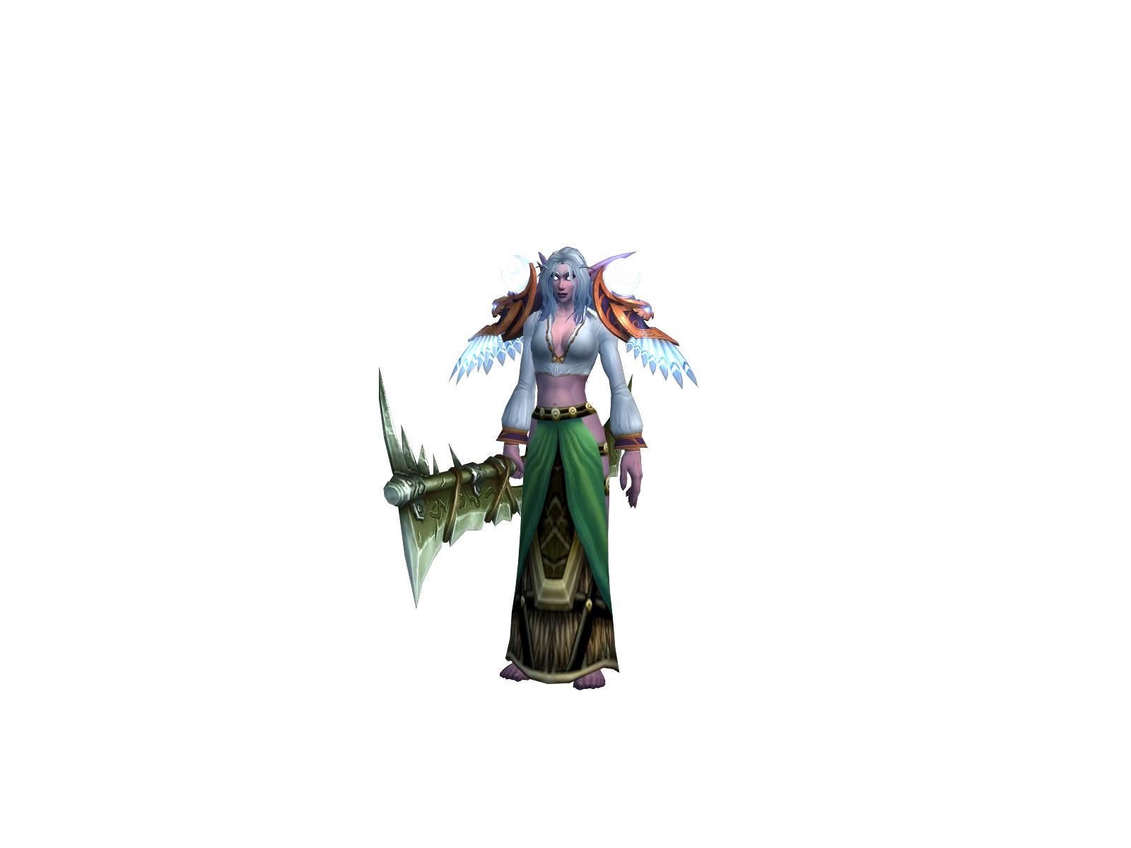 Morespammer 3D character render