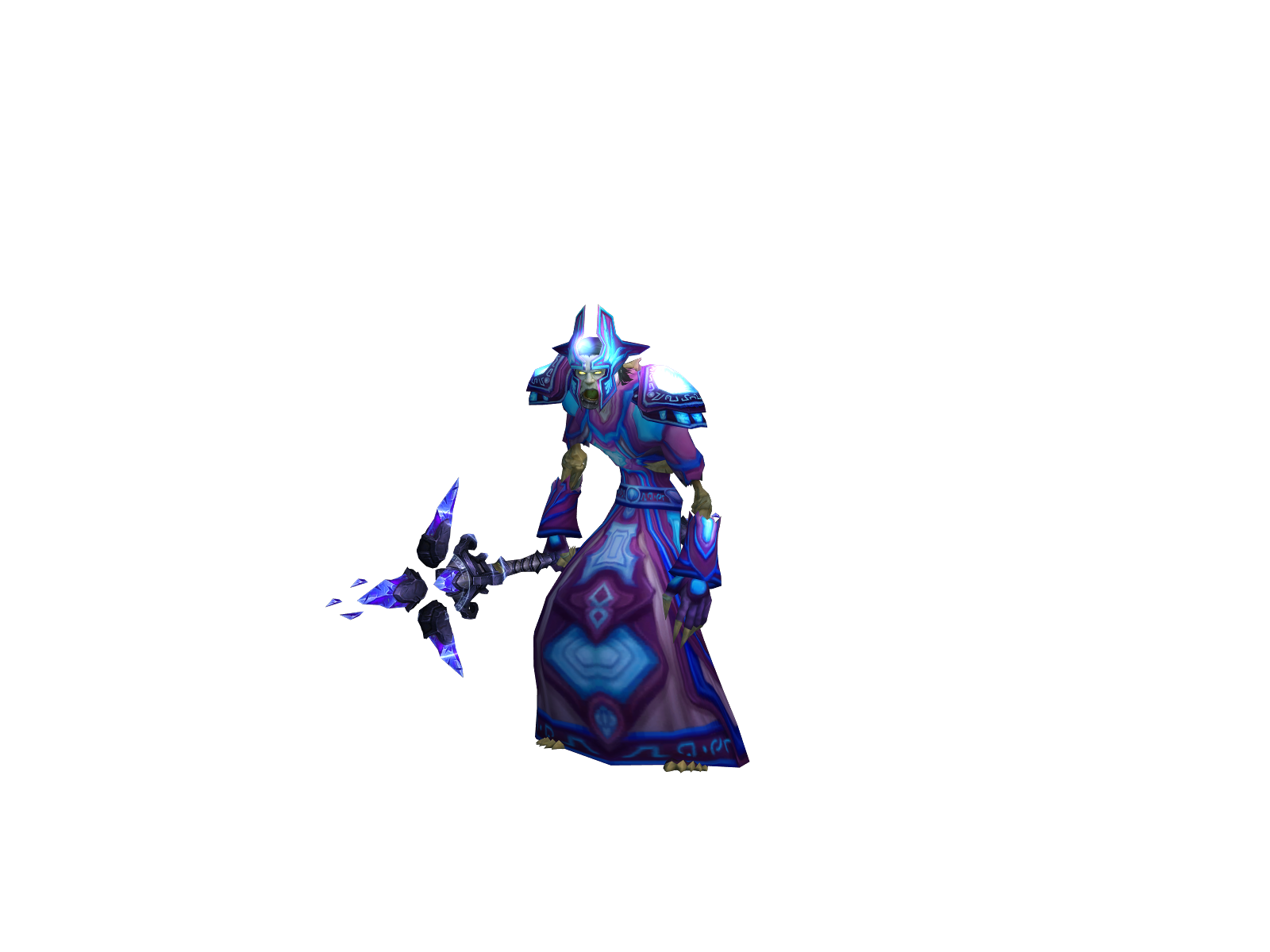 Noscirek 3D character render