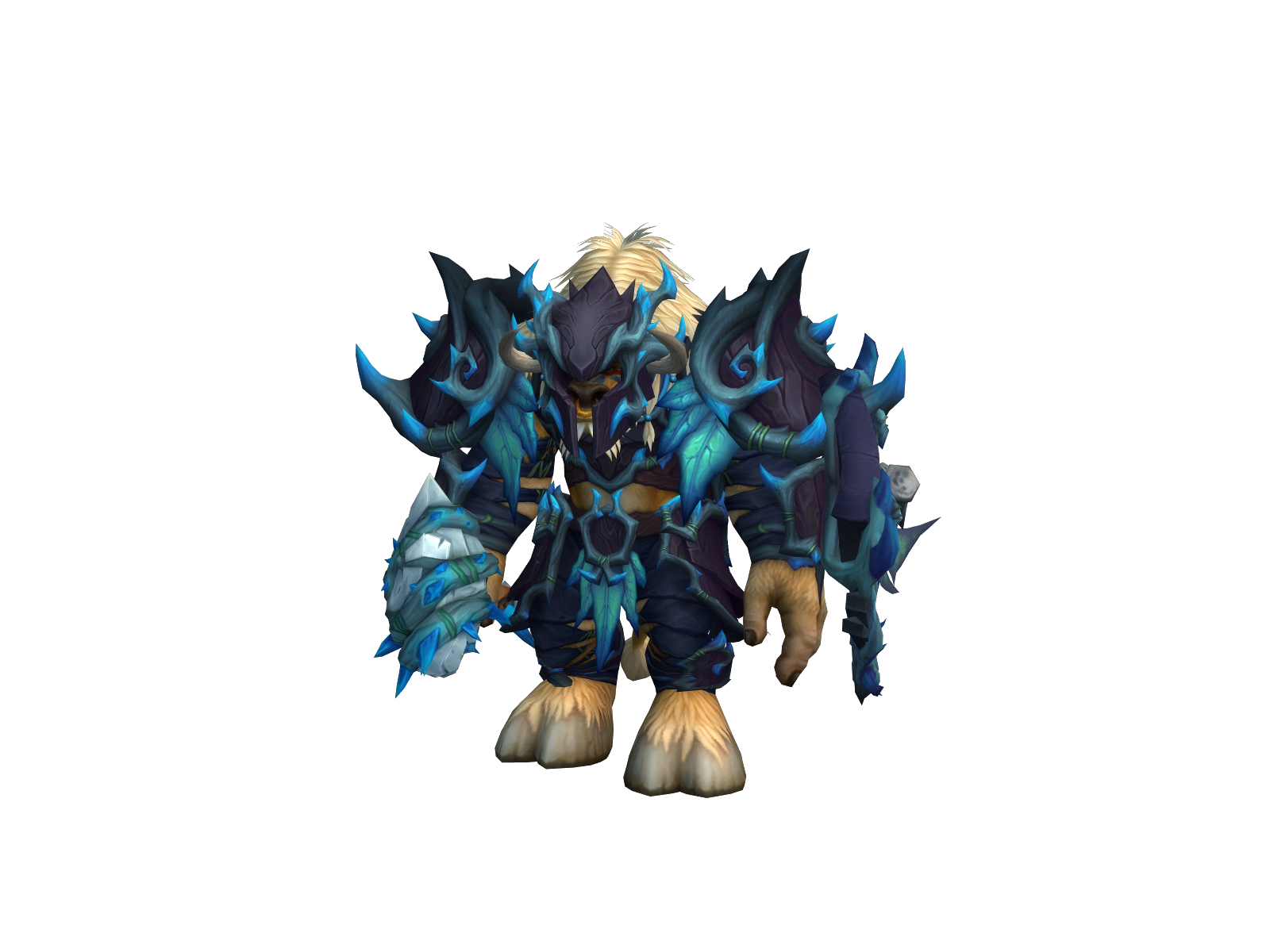 Barboh 3D character render