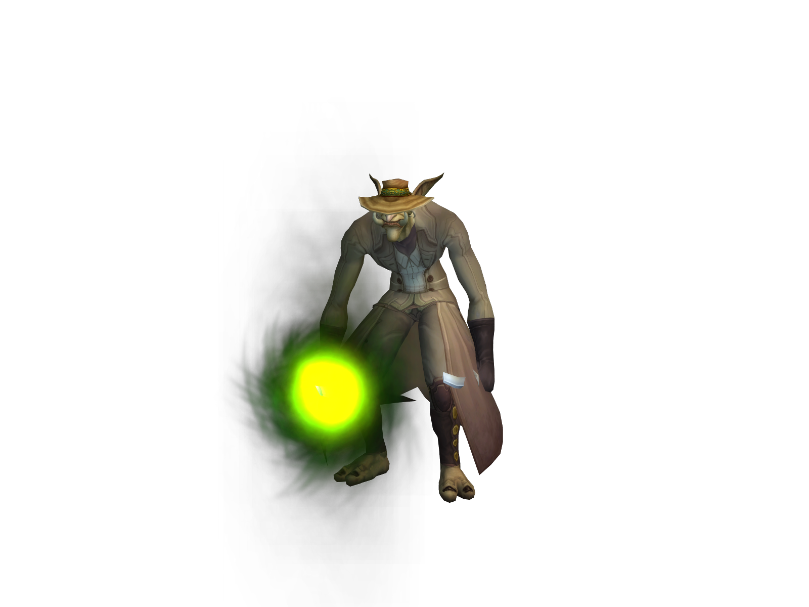recuperate 3D character render