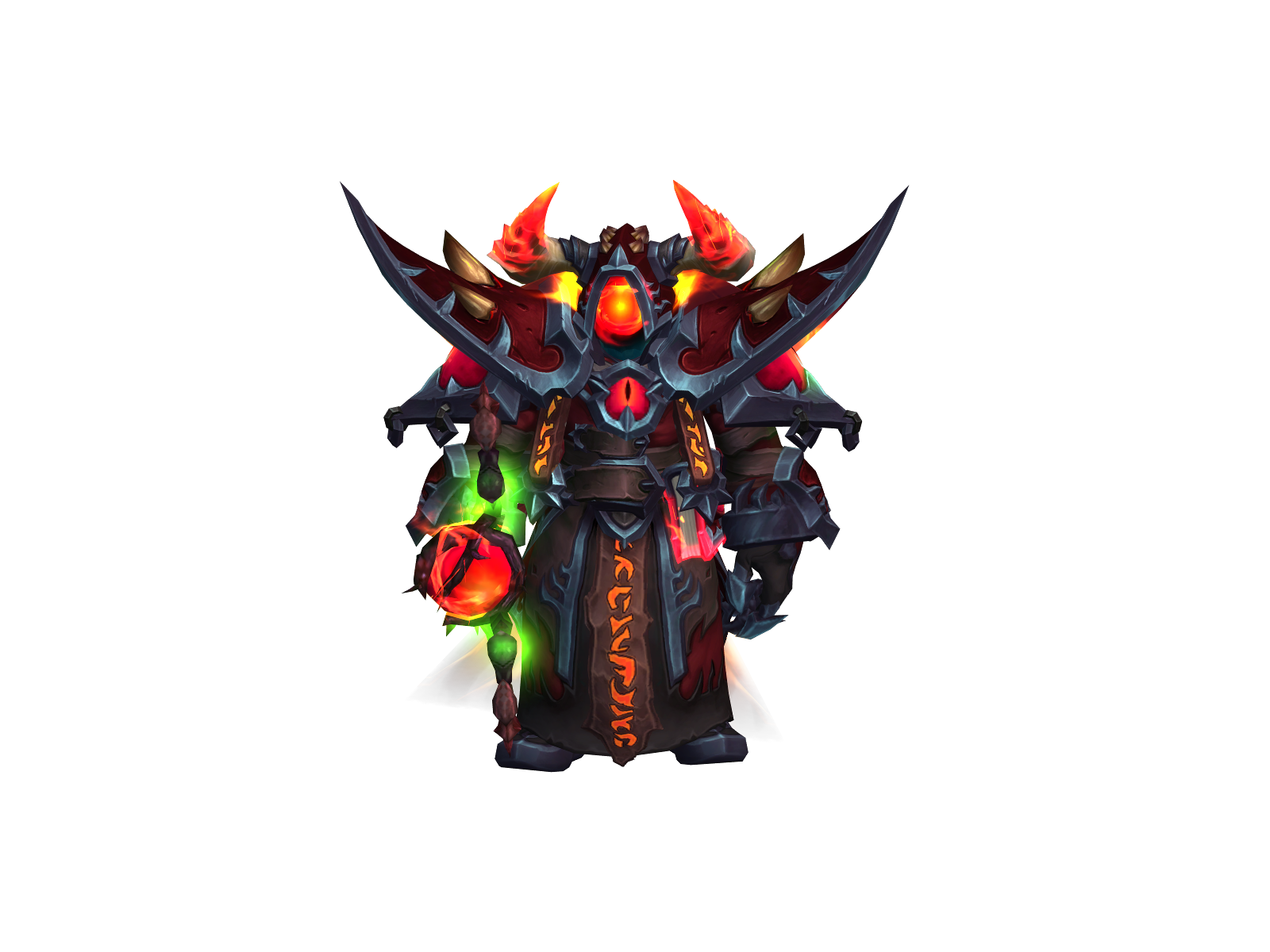 Fearcoil 3D character render