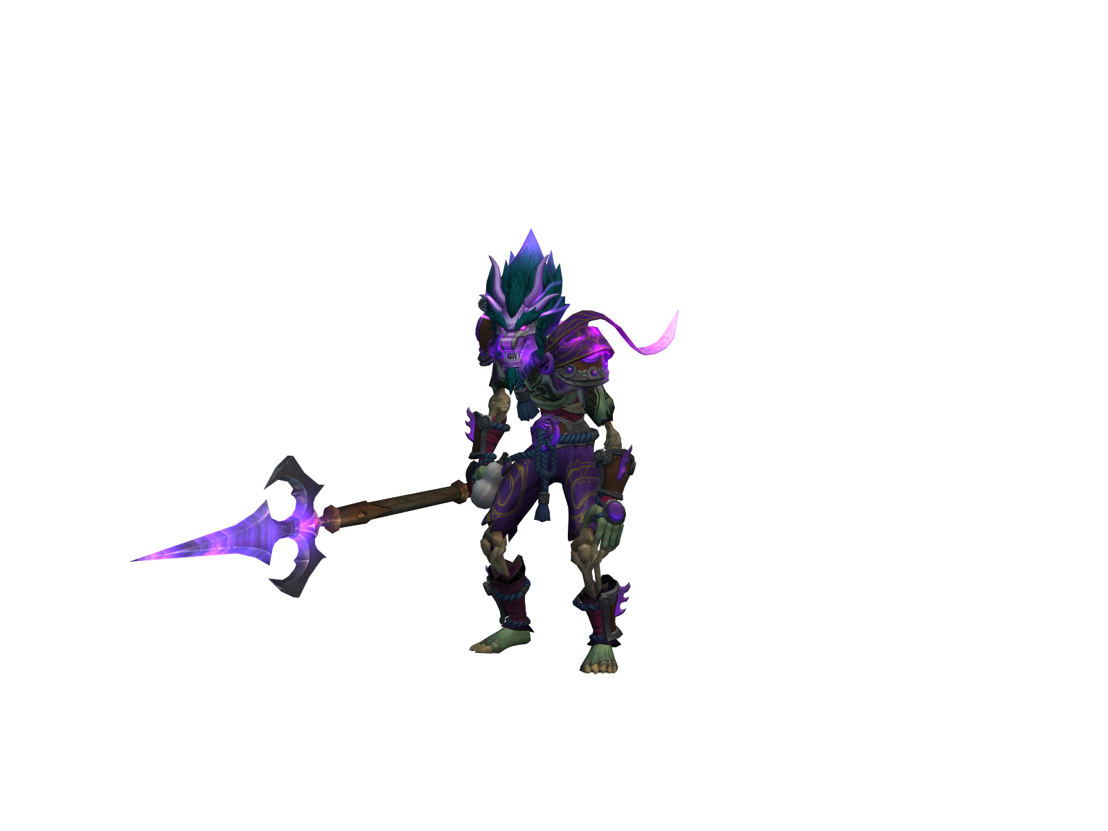 Animated character render