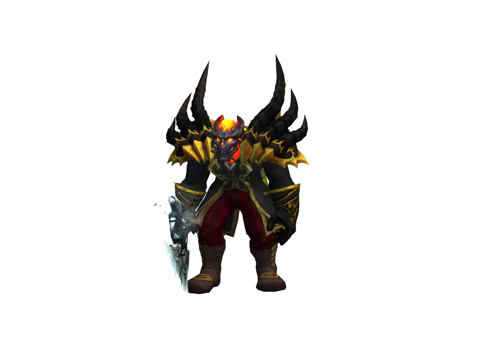 Bajzel 3D character render