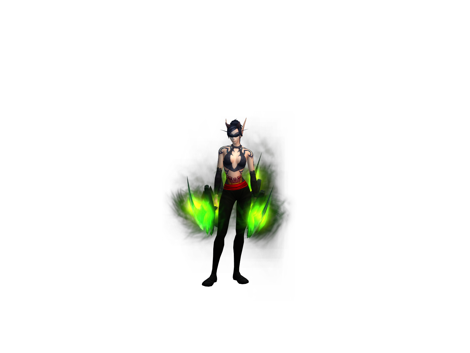 Bûr 3D character render