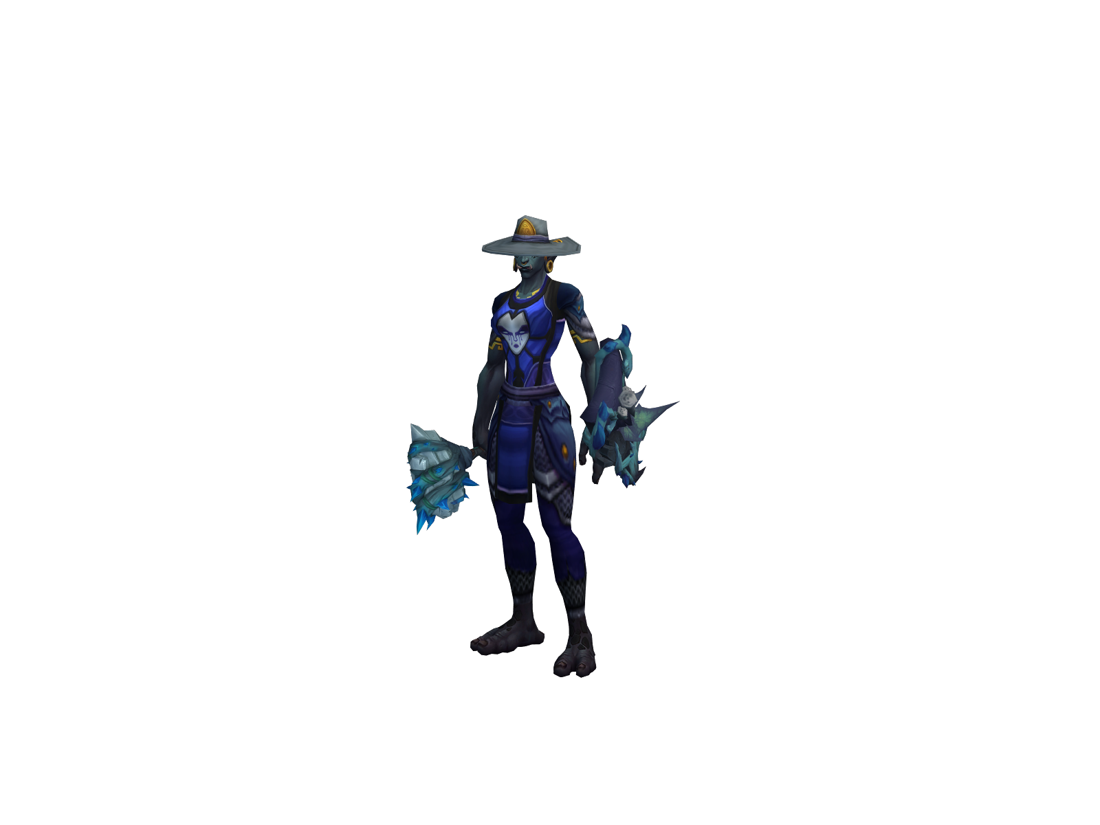 uartig 3D character render