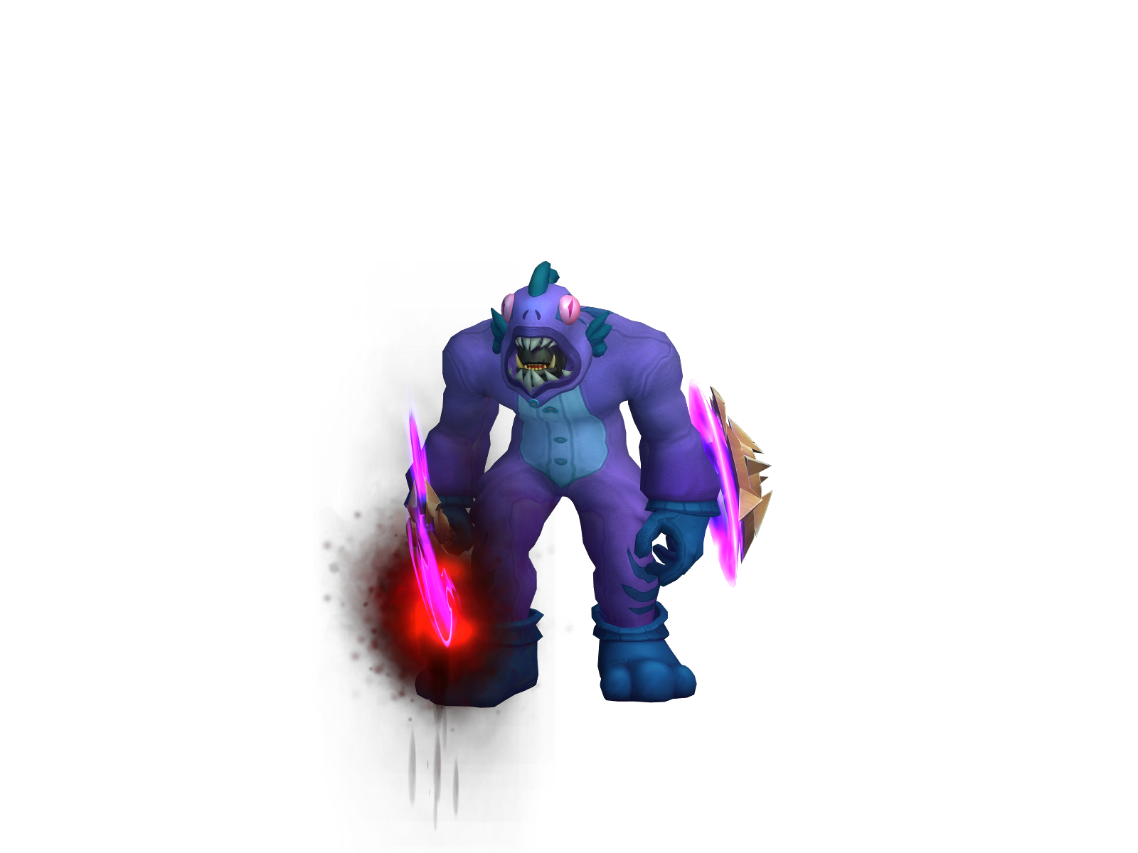 imissher 3D character render