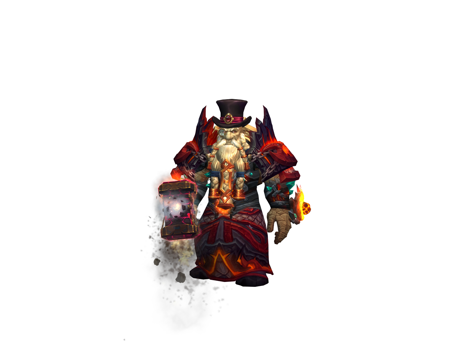 Zebal 3D character render