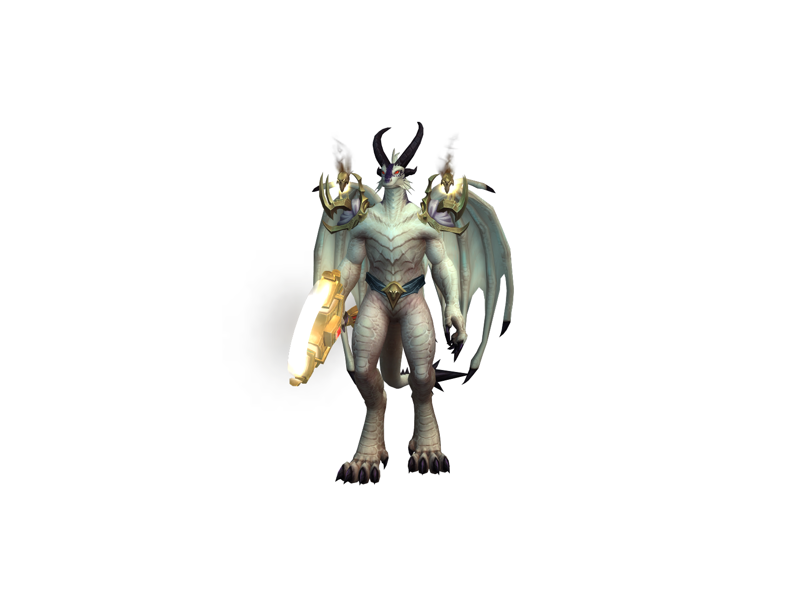 Drainsouls 3D character render