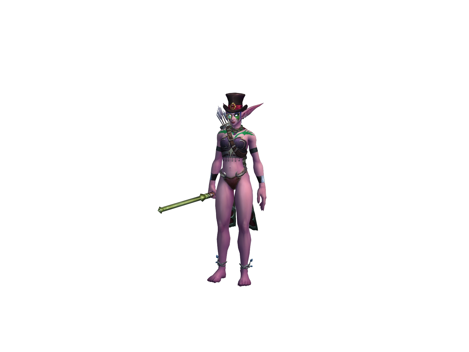 Goonhilda 3D character render