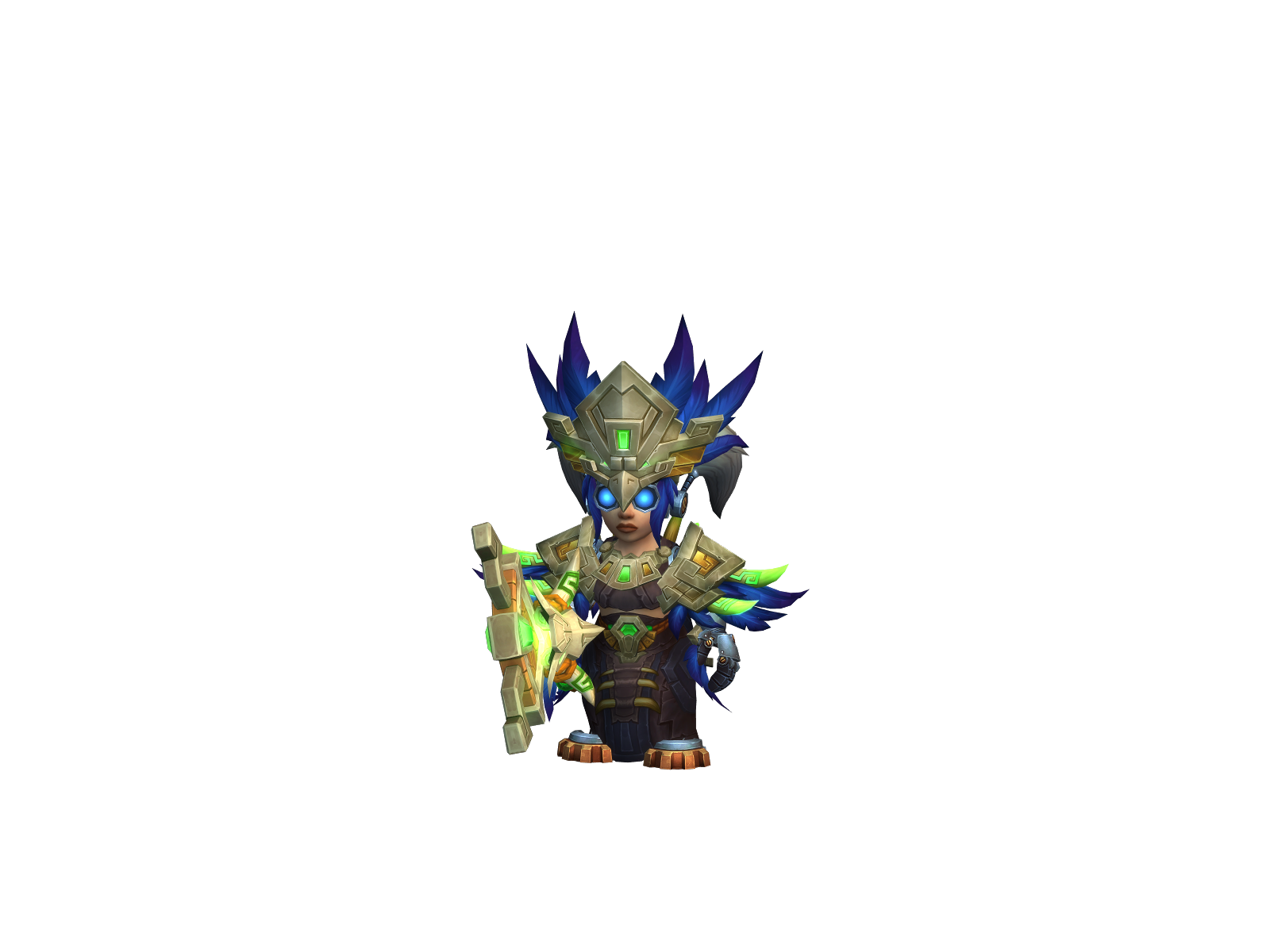 Lightcast 3D character render