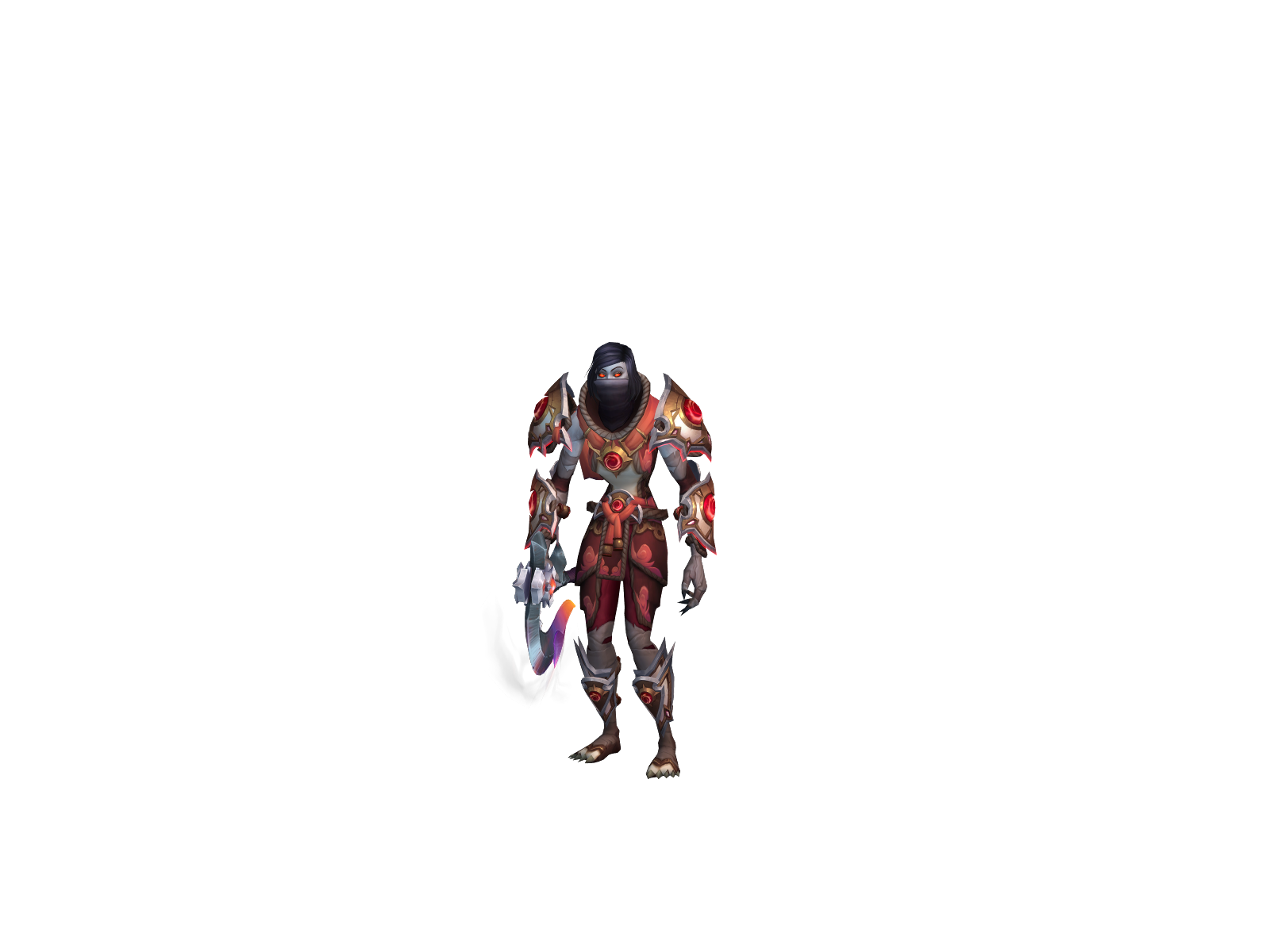 seri 3D character render