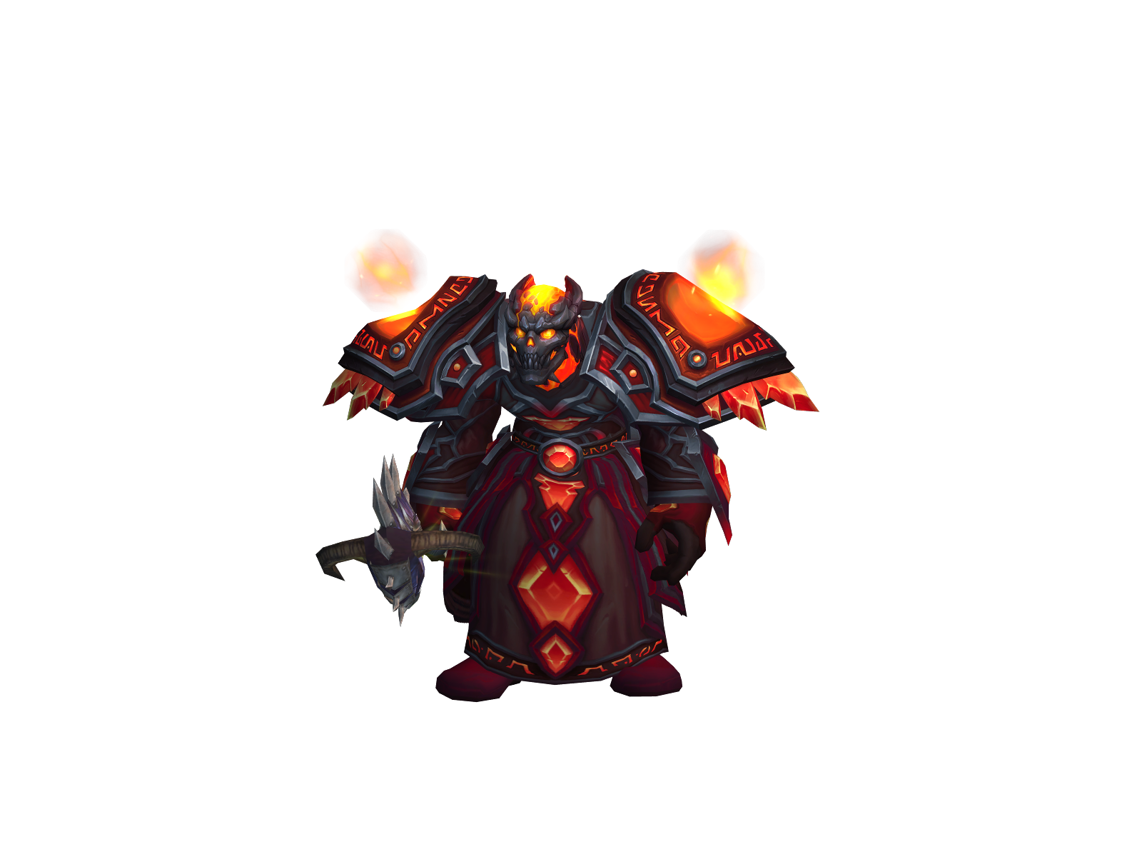 Hom 3D character render