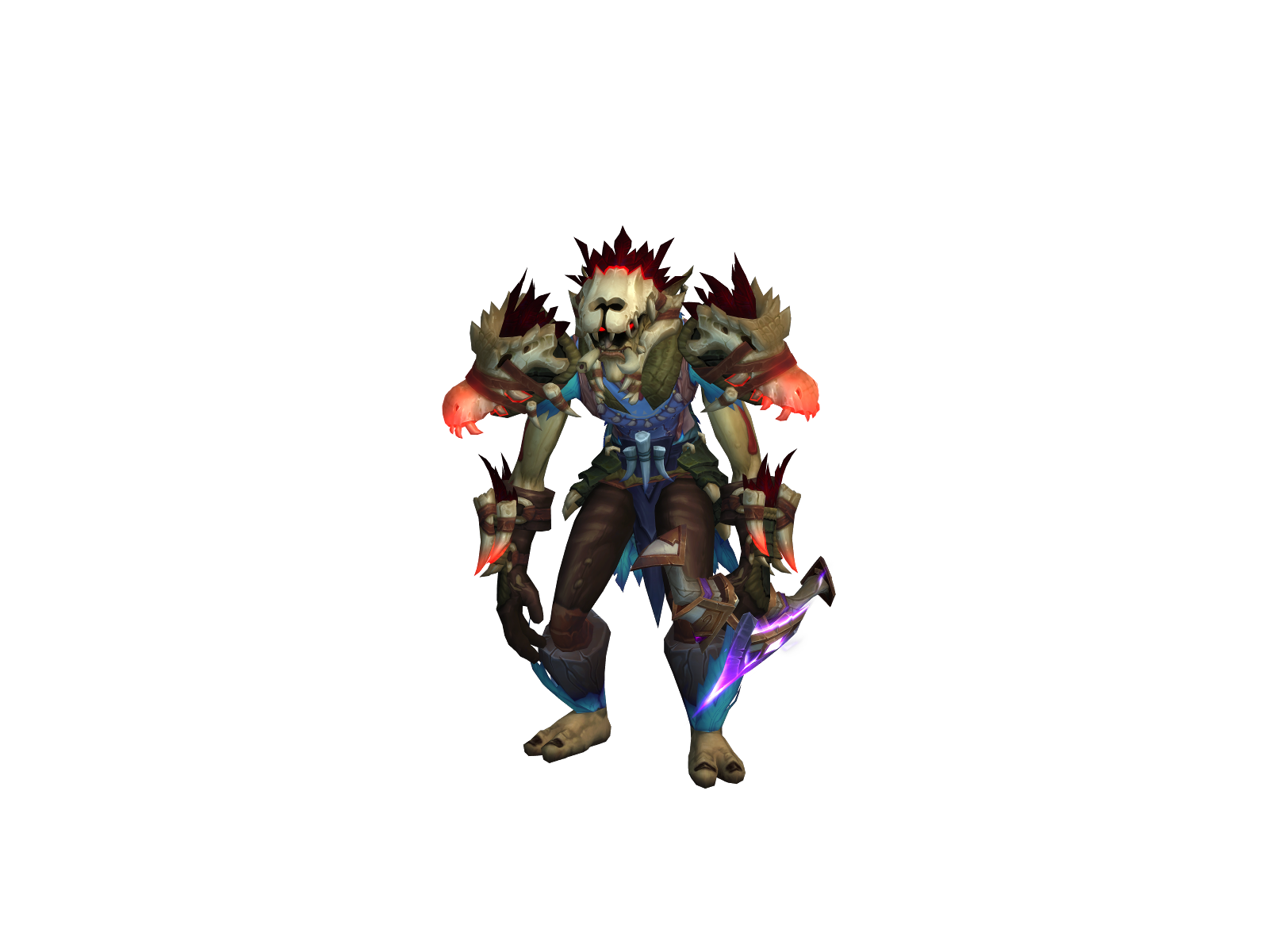 Trapcho 3D character render