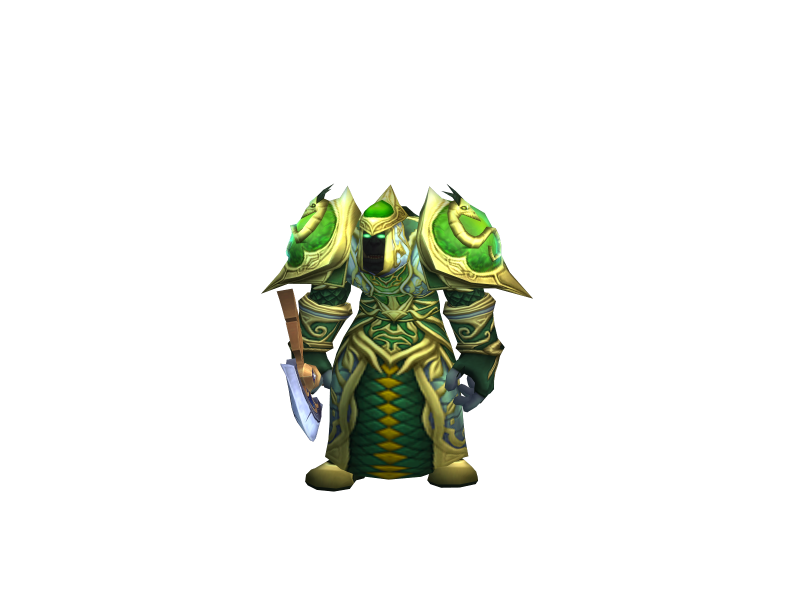 Blwh 3D character render