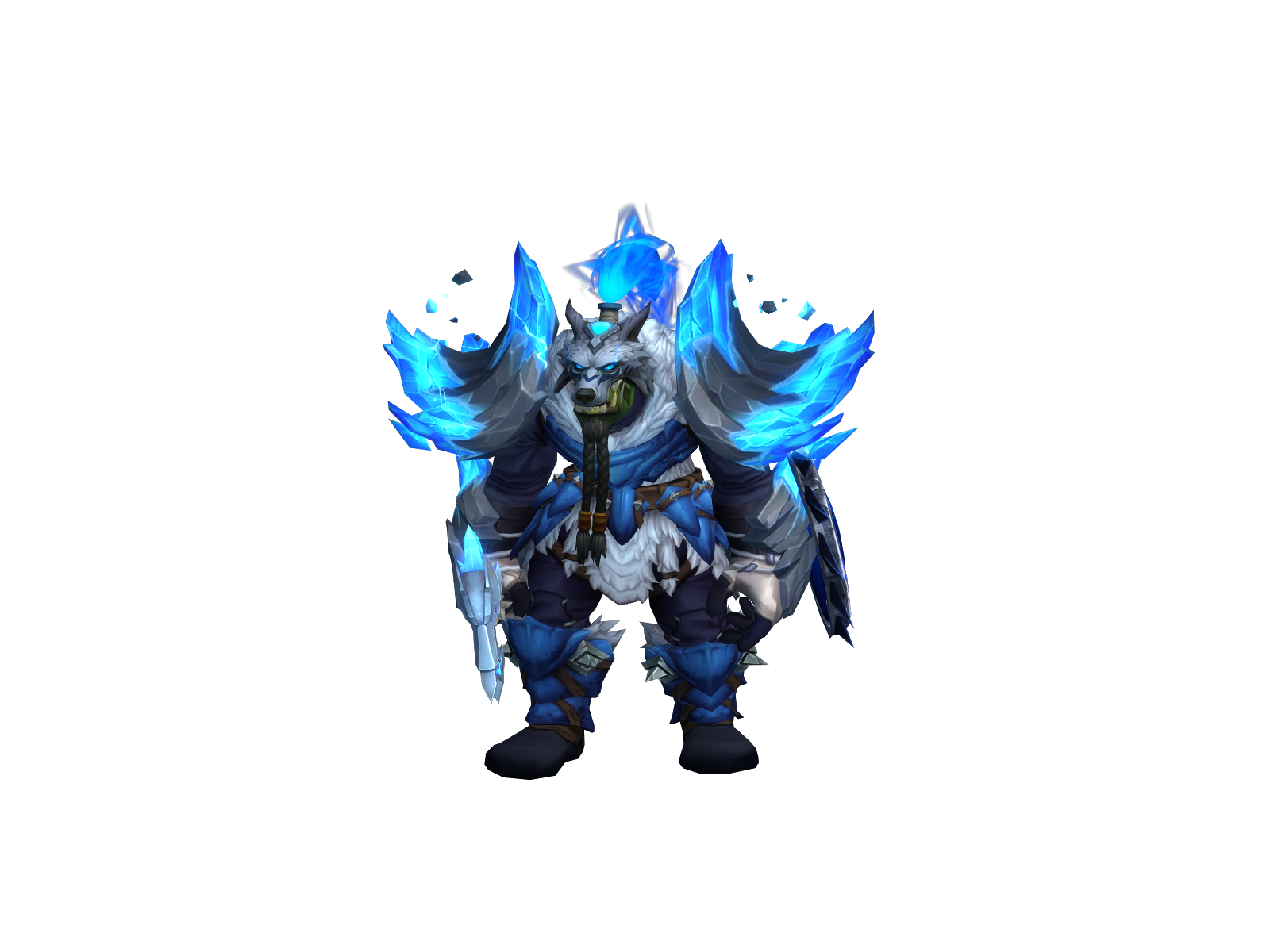 Stormrly 3D character render