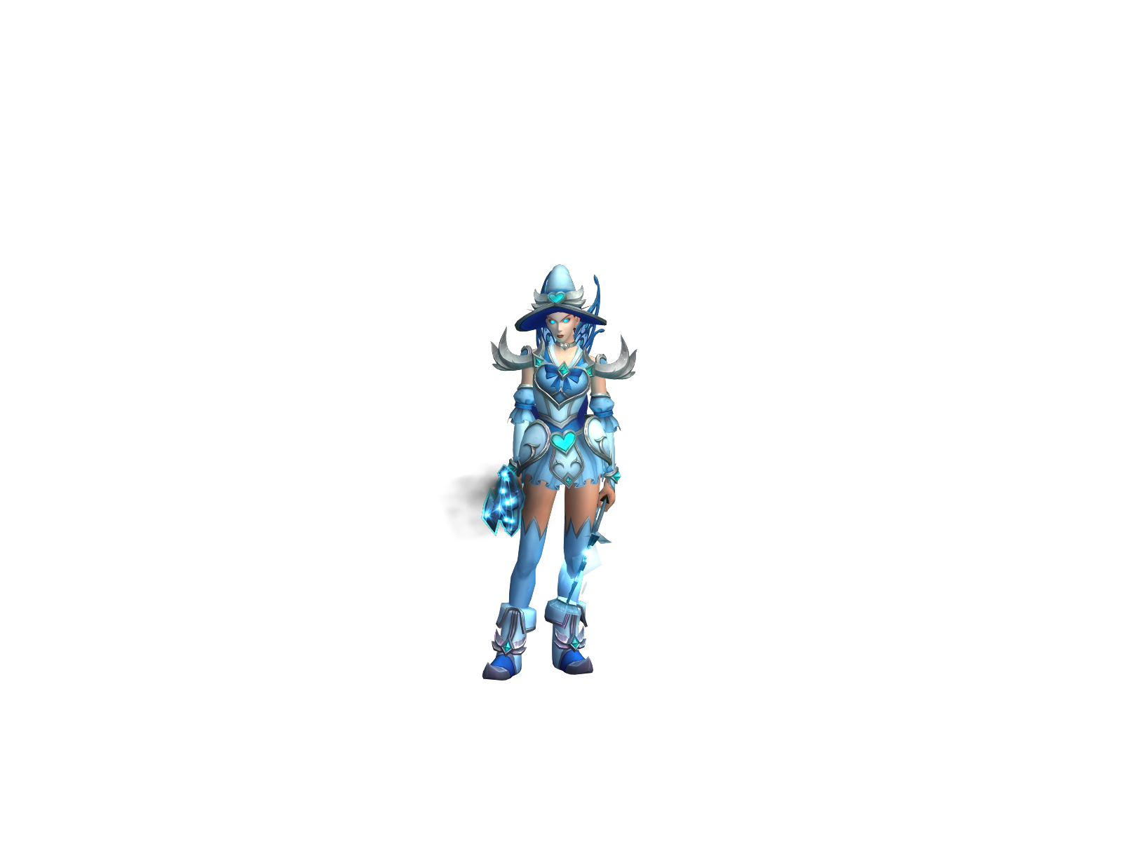 Cassock 3D character render