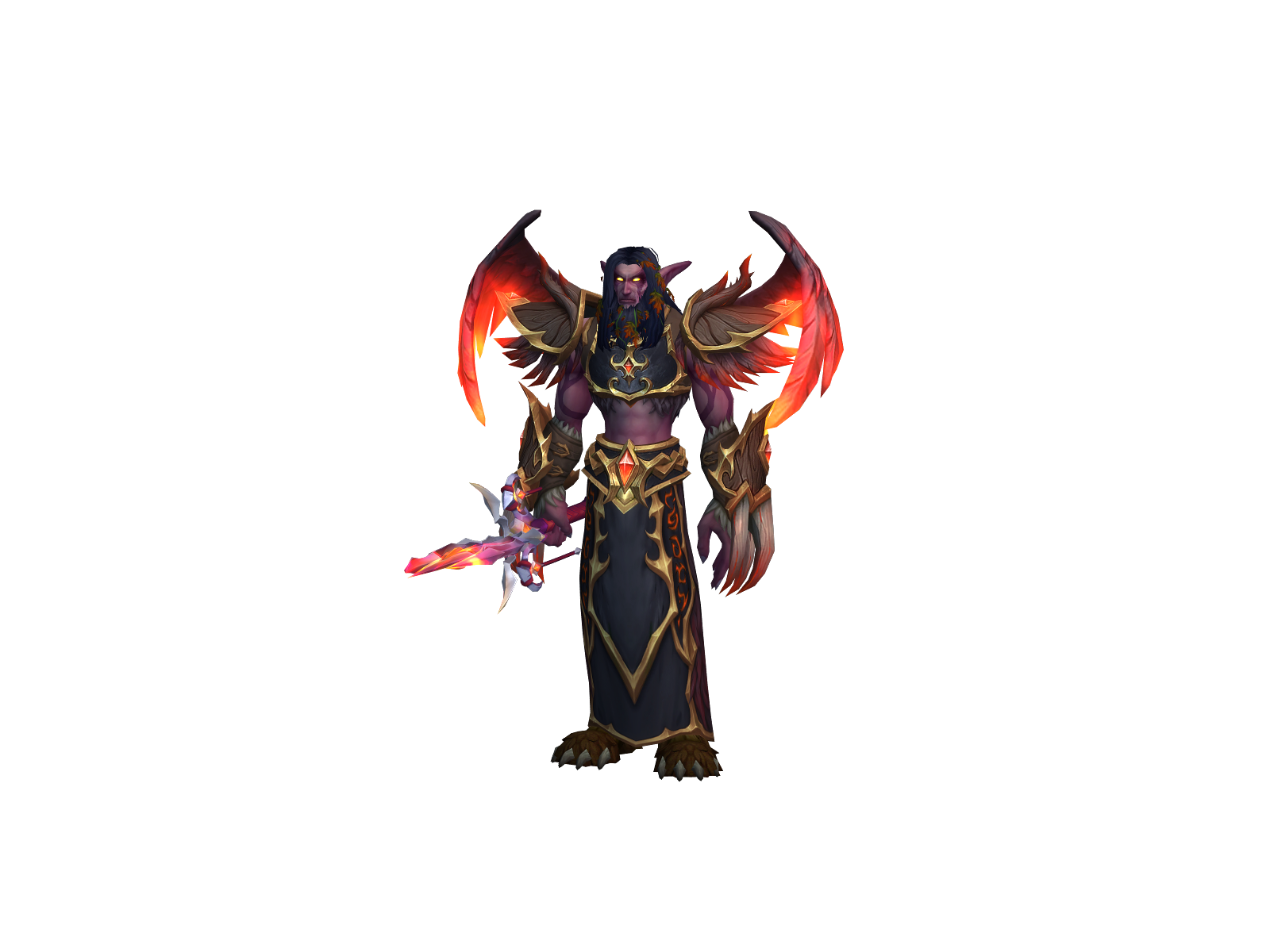 Triseldum 3D character render