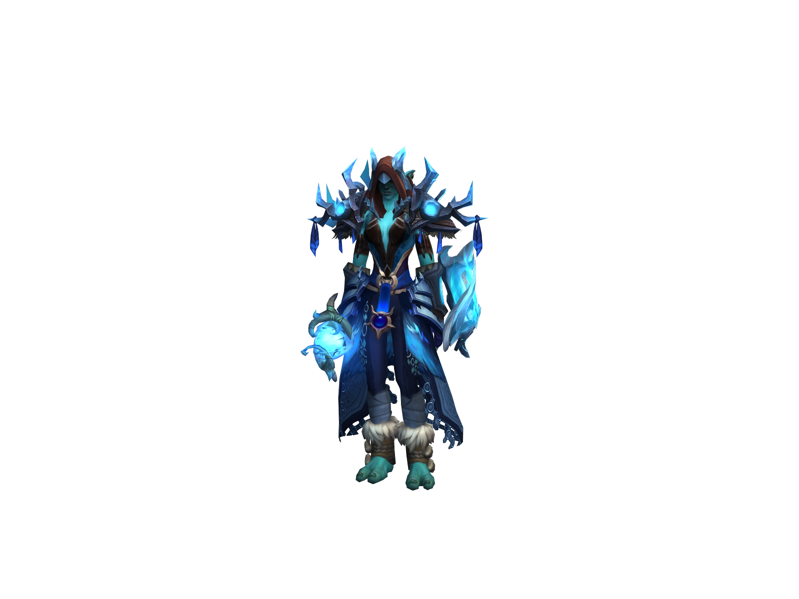 Pyrren 3D character render