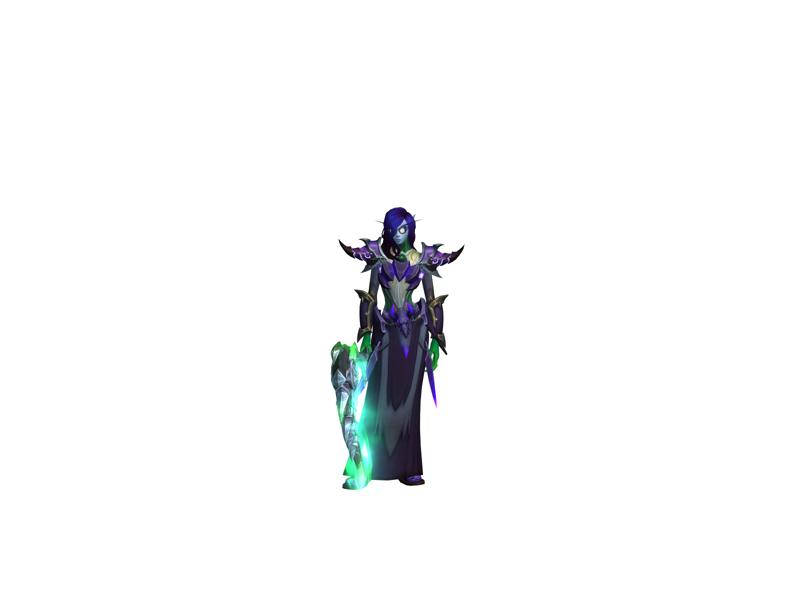 Abysstress 3D character render