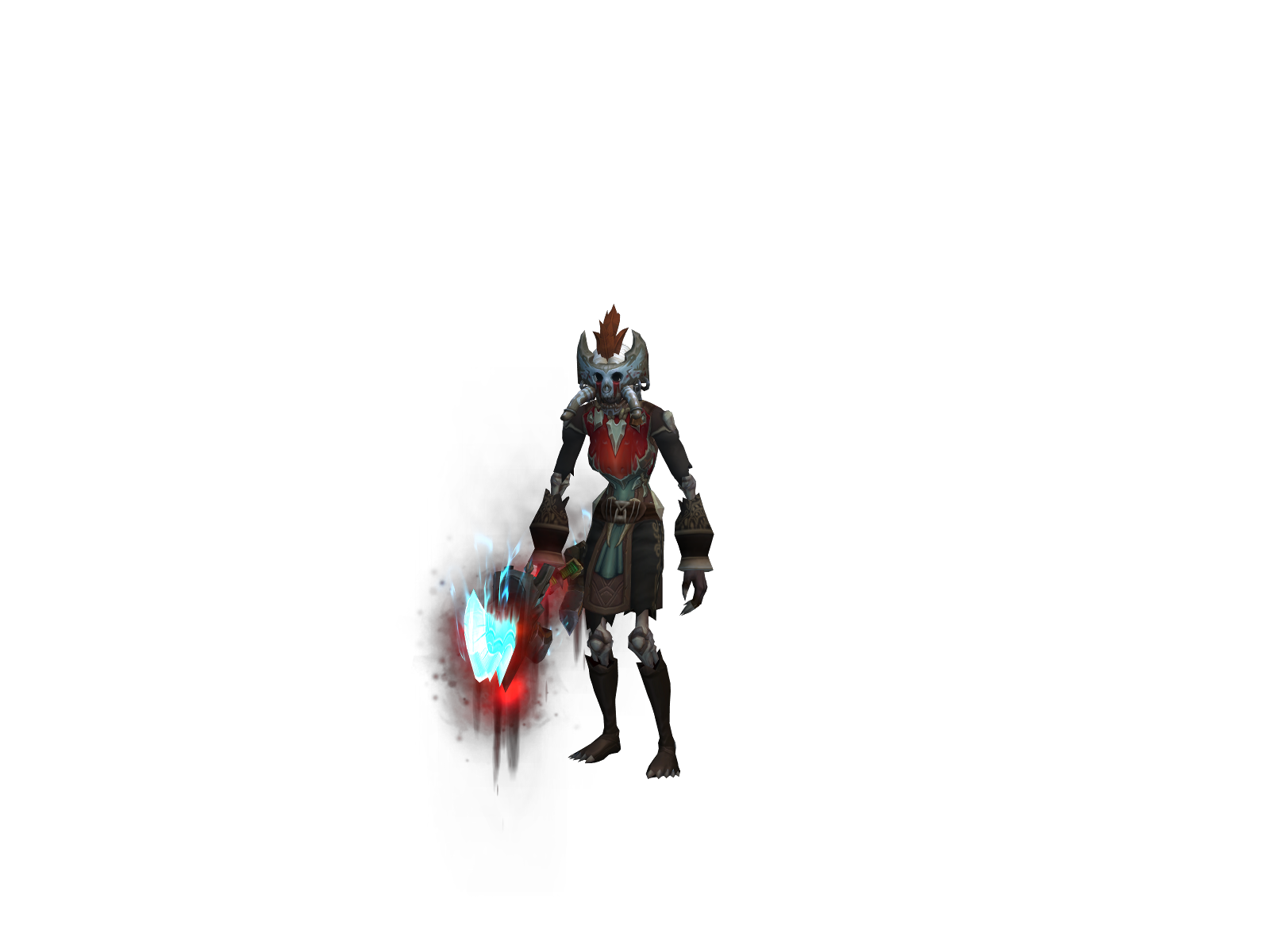 Mipror 3D character render