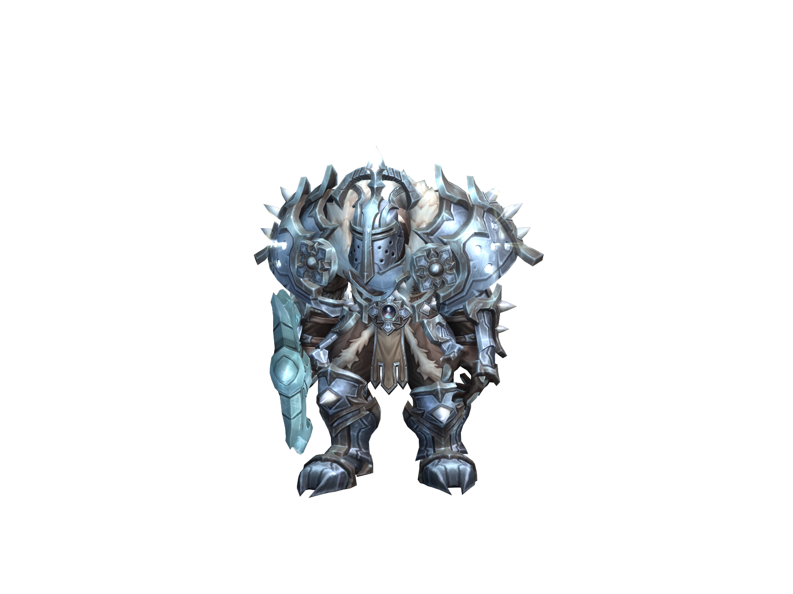 Anticíde 3D character render