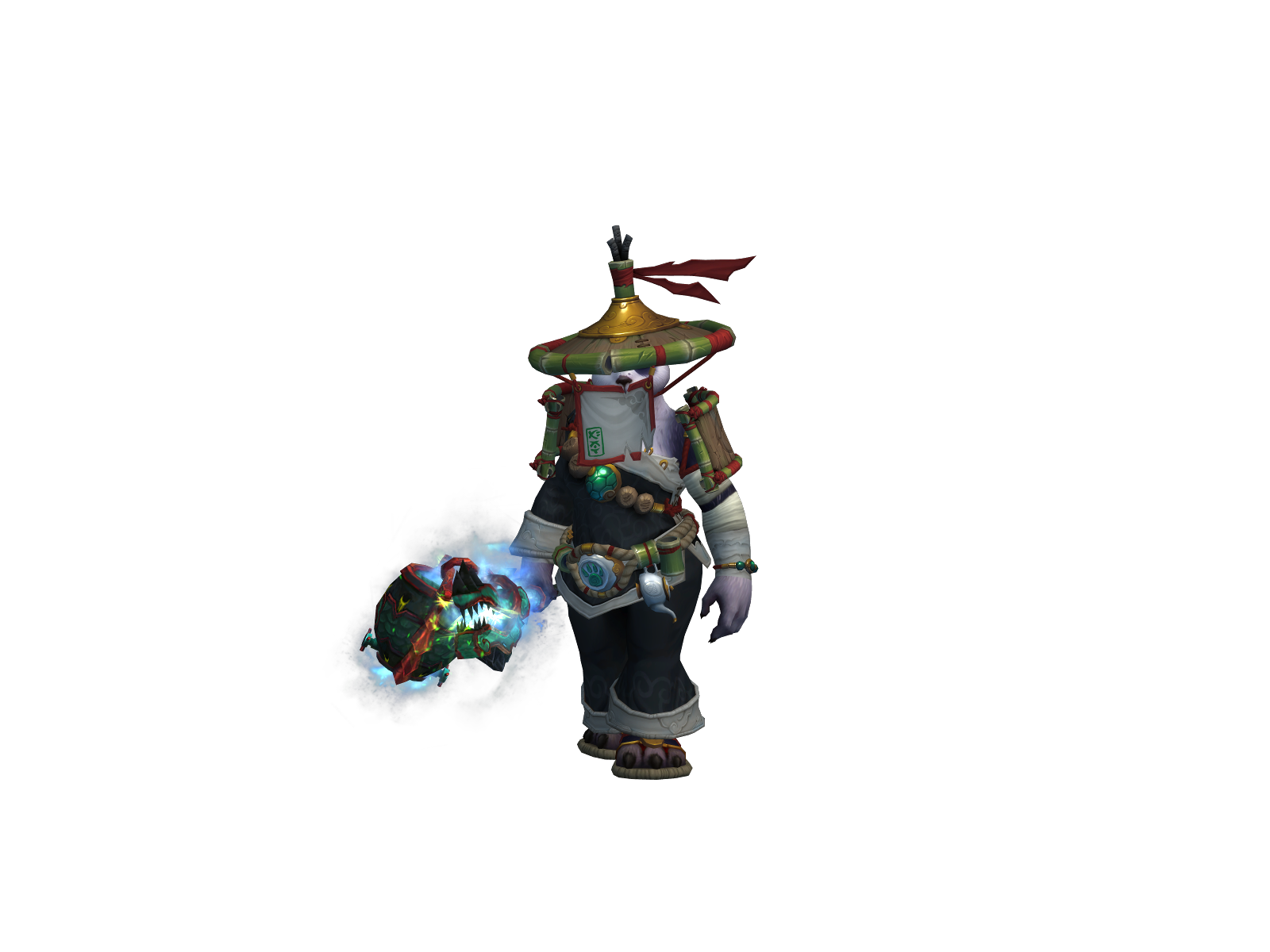 Gìn 3D character render