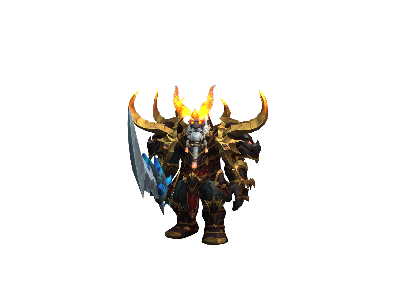 Castanèda 3D character render