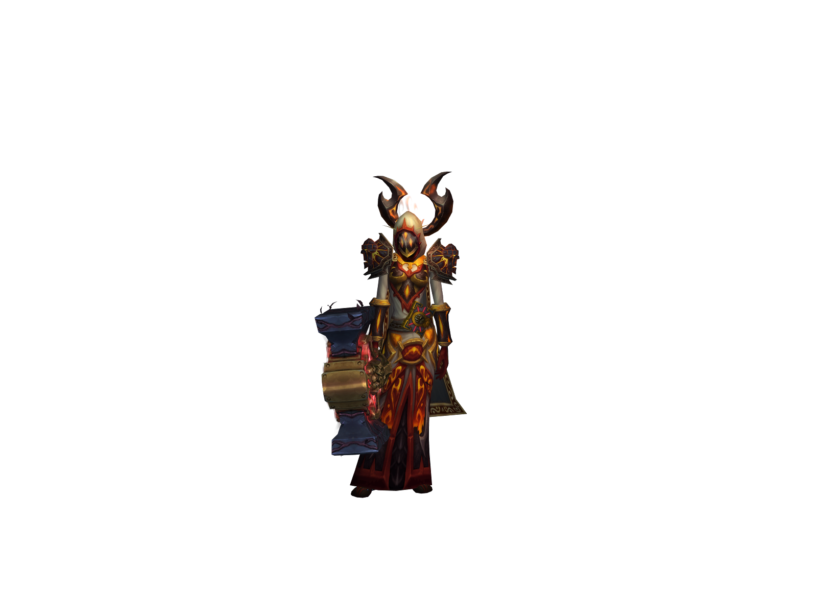 Selaphîel 3D character render