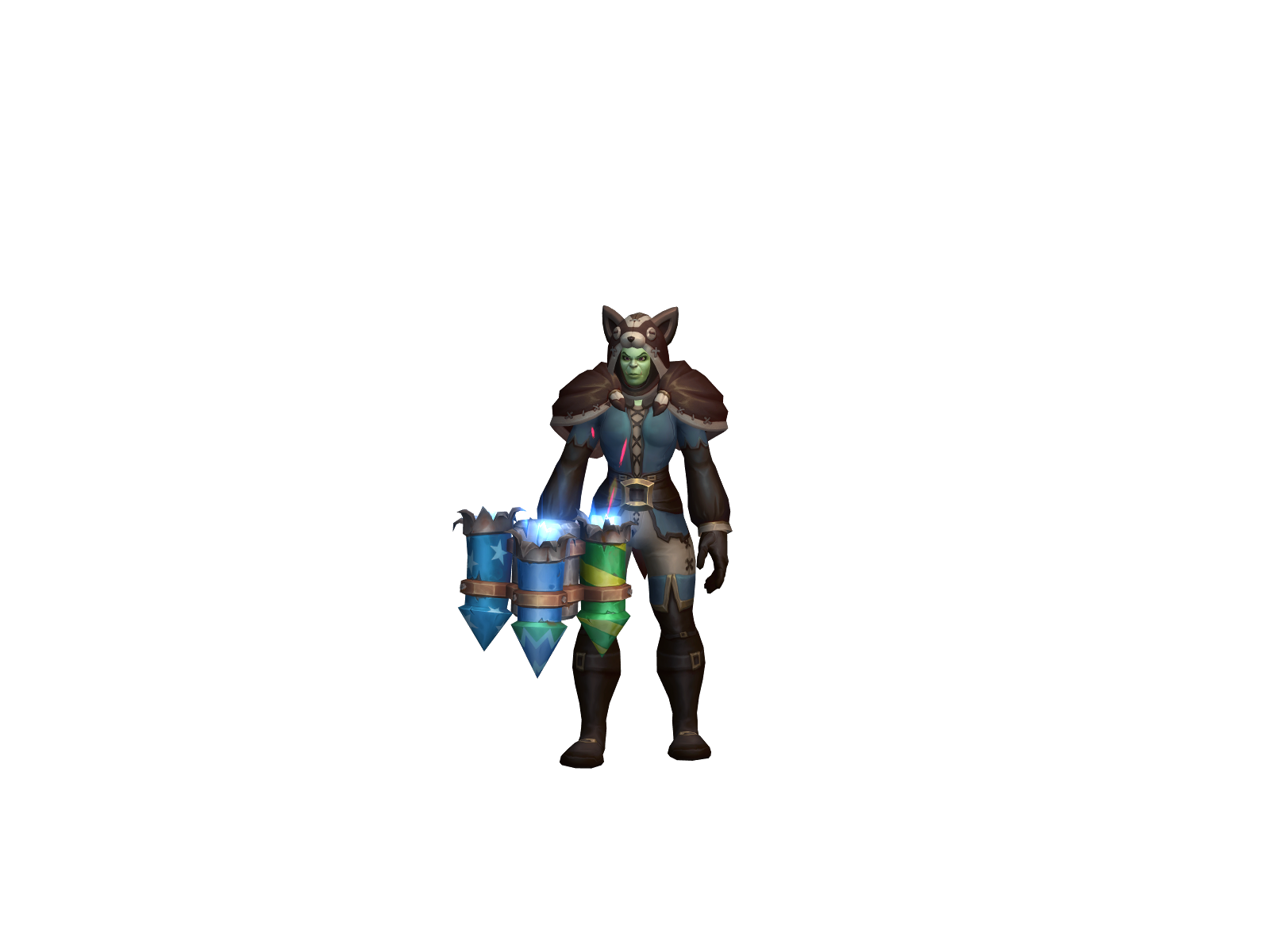Peakyblender 3D character render