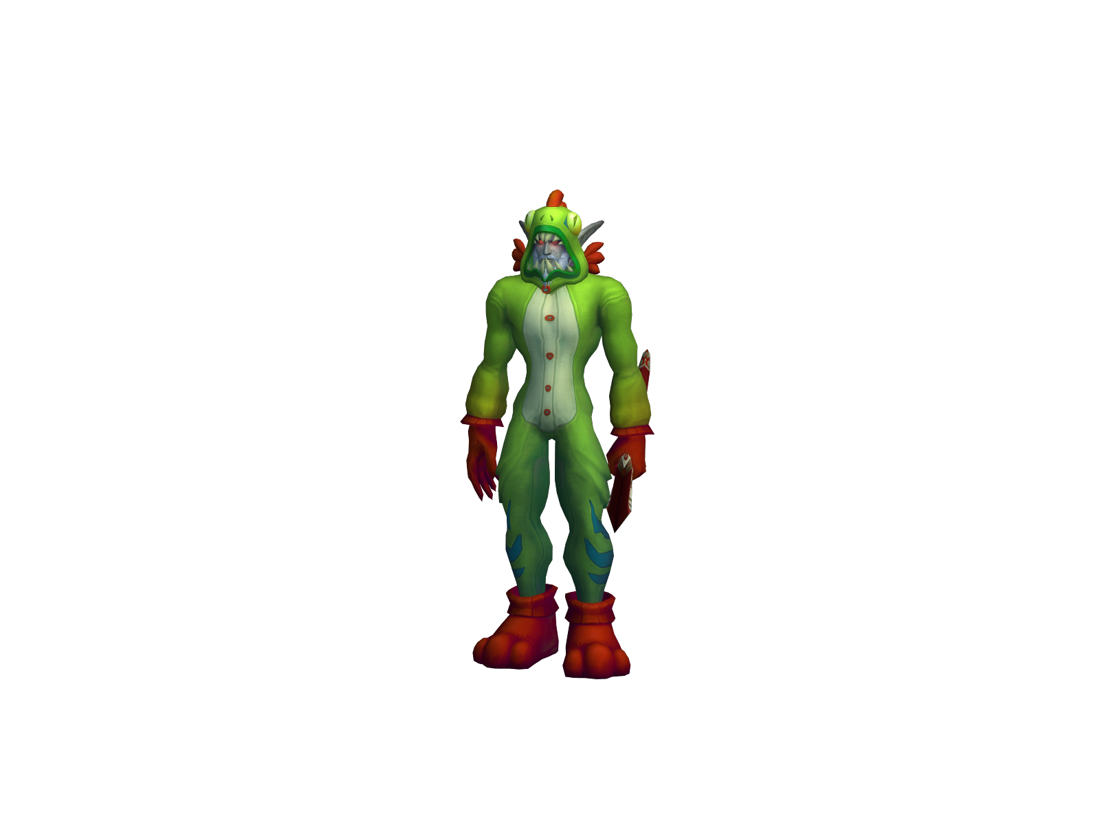 Gundamn 3D character render