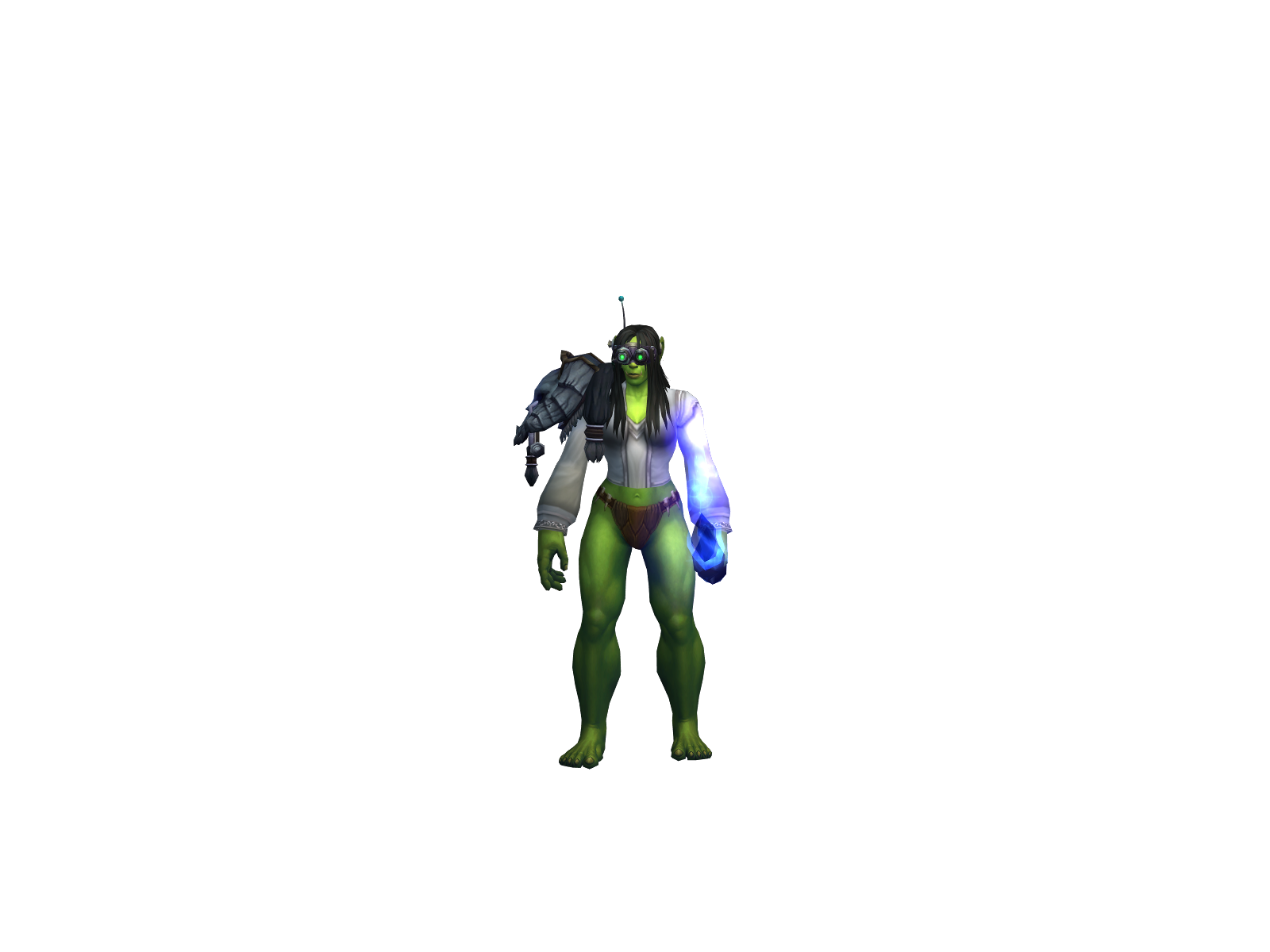 Giannh 3D character render