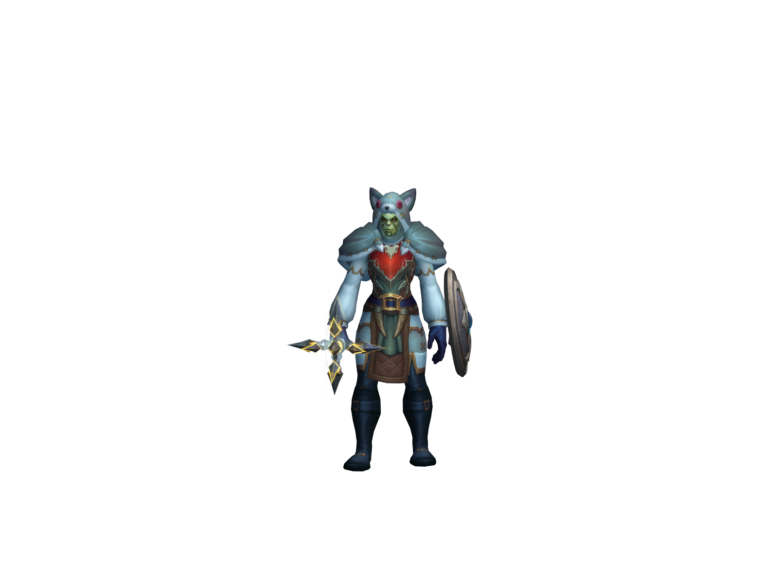 Sticha 3D character render