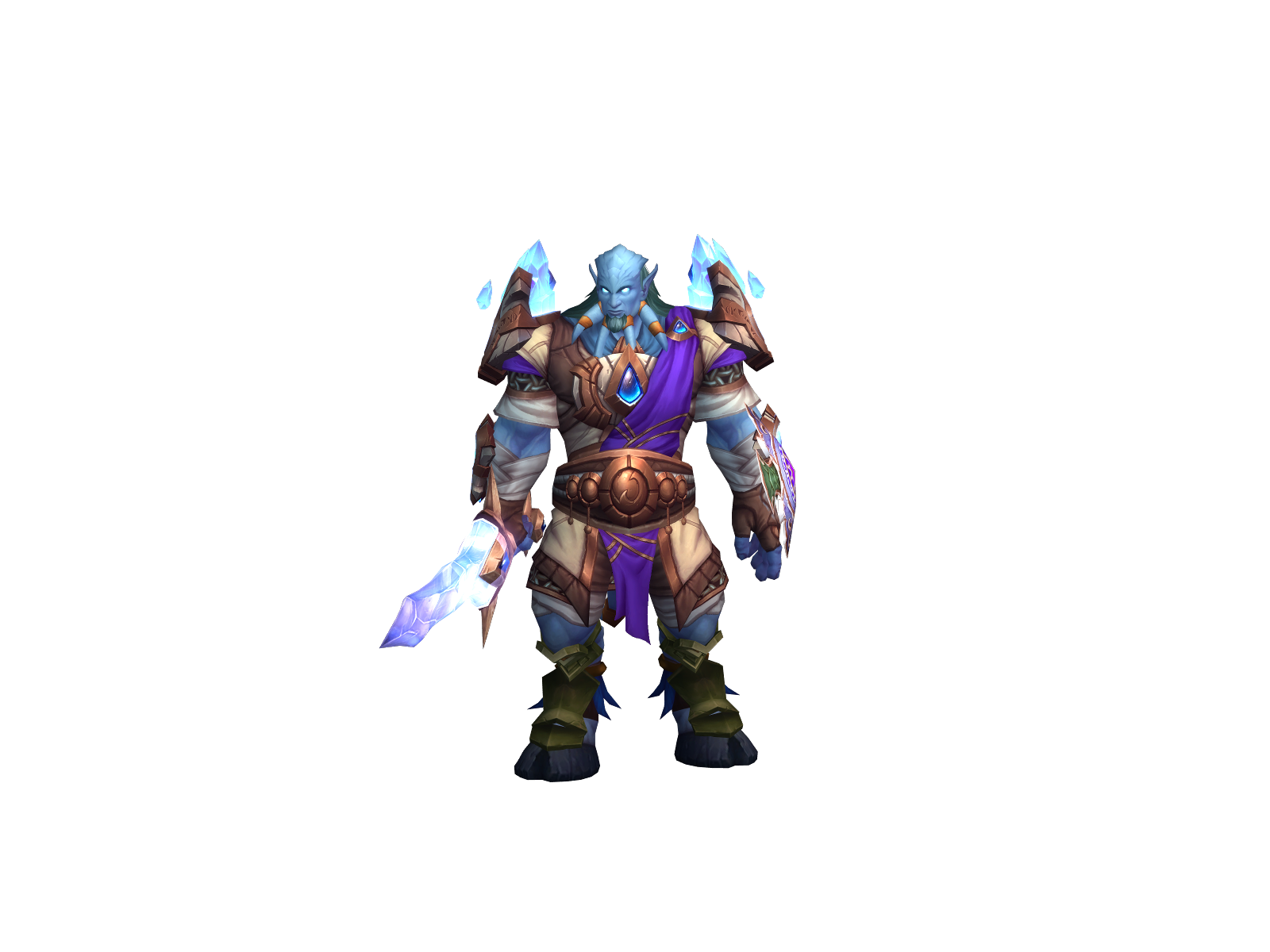 Eldranath 3D character render