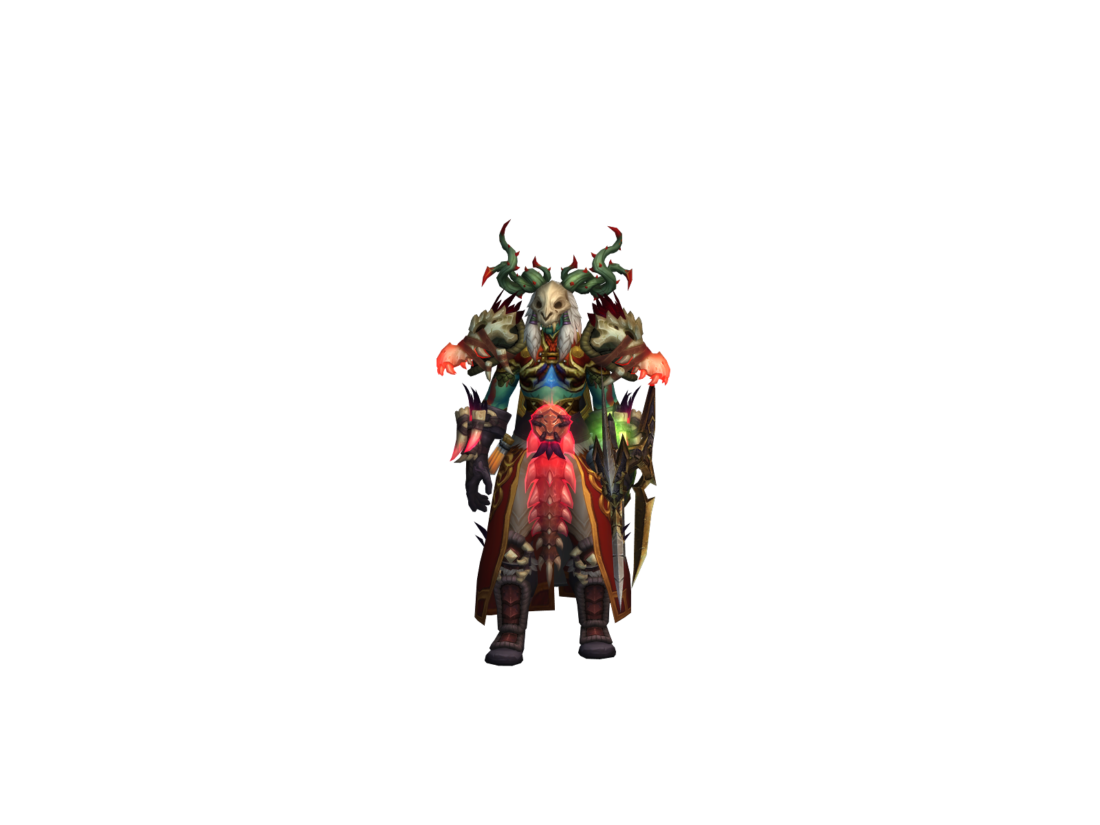 Upserah 3D character render