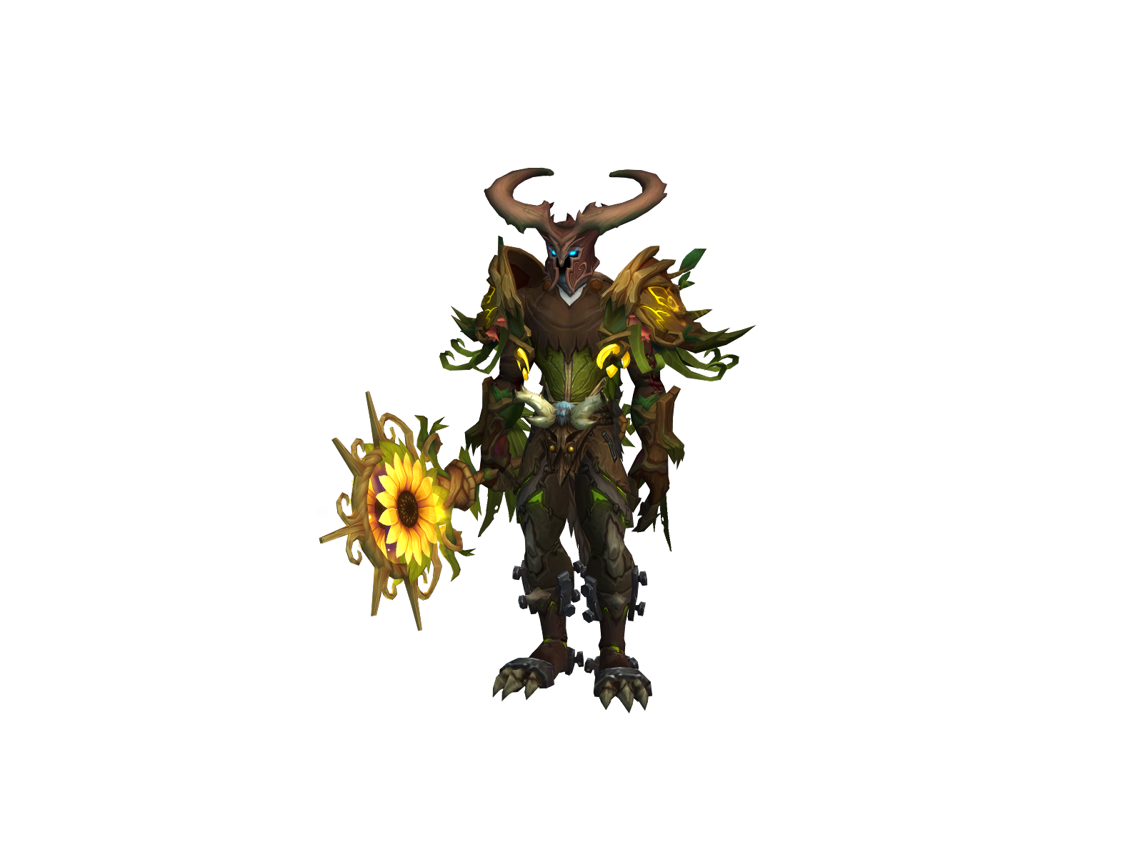 Explodedsun 3D character render