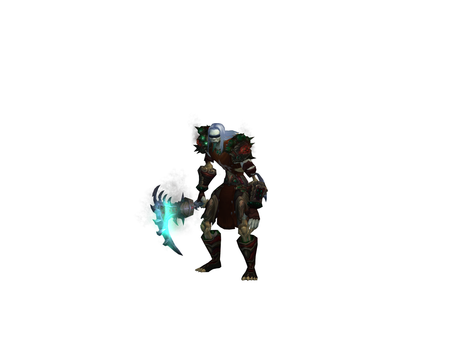 Soothseeker 3D character render