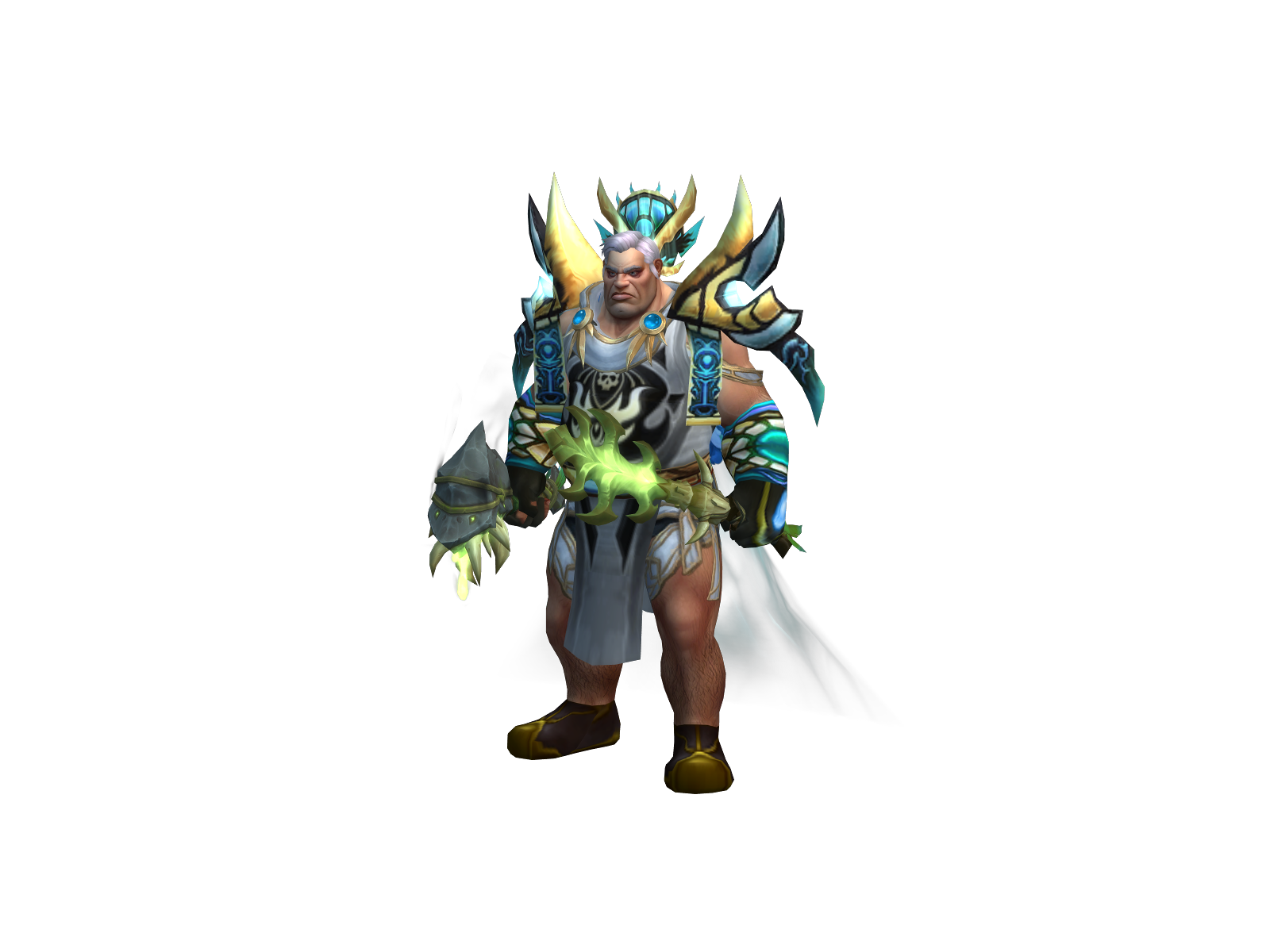 Triplesevens 3D character render