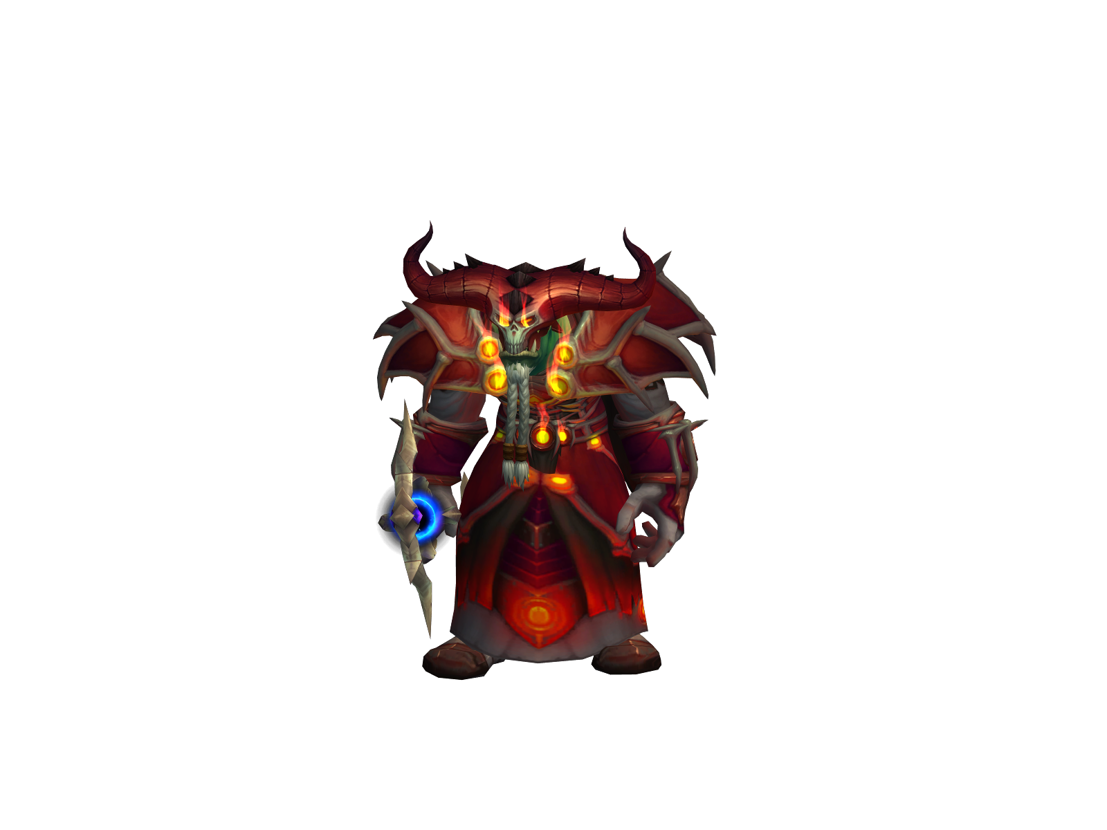 Uludil 3D character render