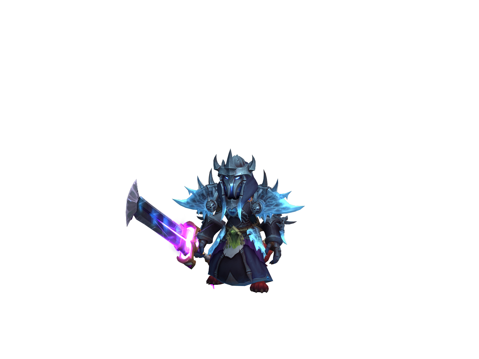Unhooly 3D character render