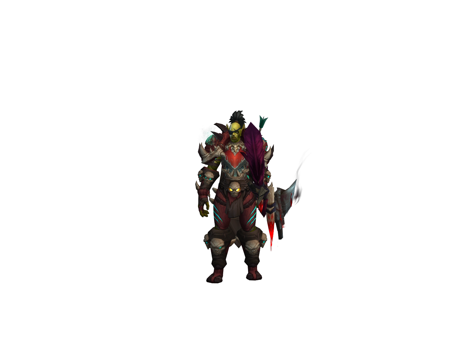 Kuberkrau 3D character render